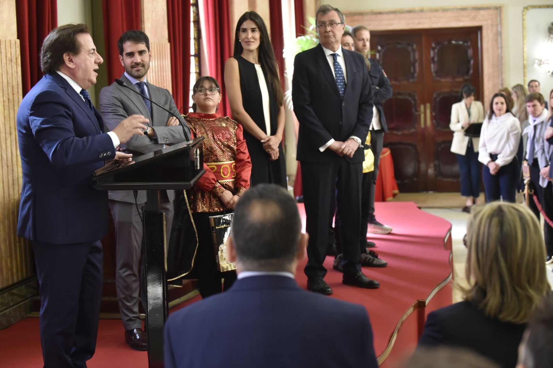 La misa sardinera y la recepción en el Ayuntamiento de Murcia, en imágenes