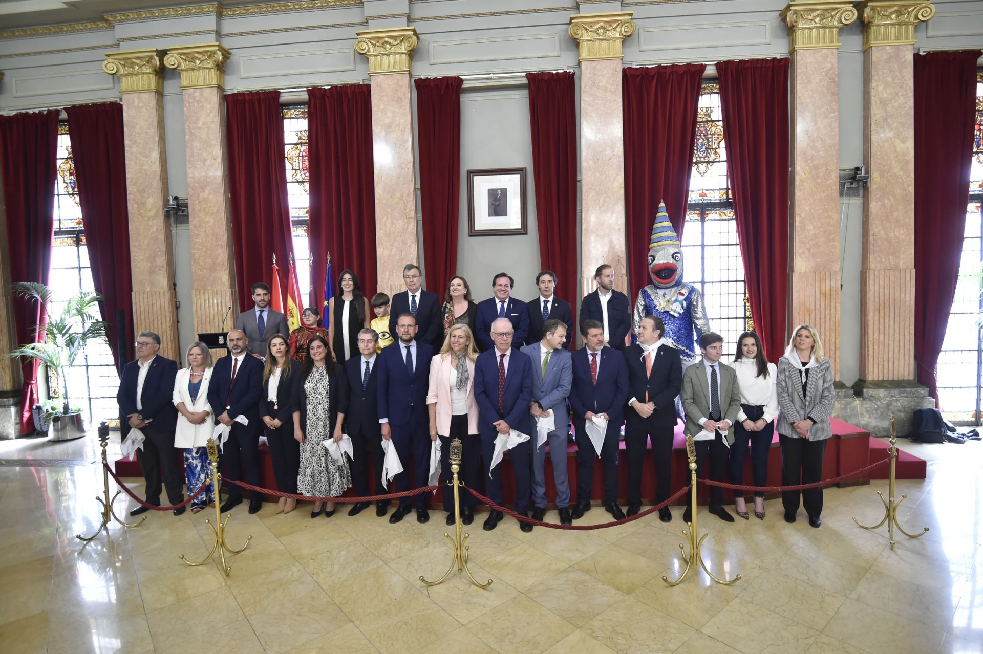 La misa sardinera y la recepción en el Ayuntamiento de Murcia, en imágenes