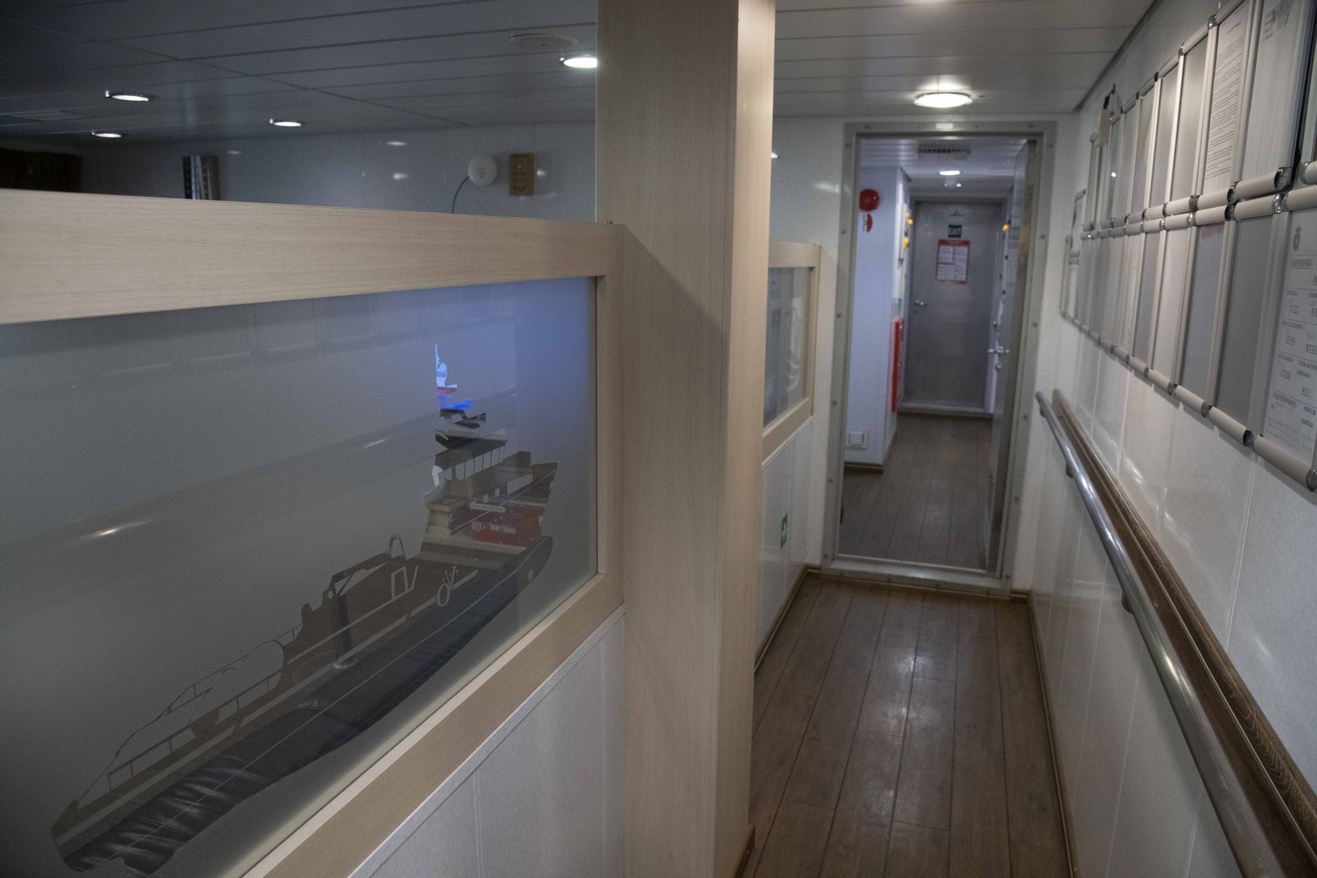 Recorrido en imágenes por el buque &#039;Cartagena&#039;