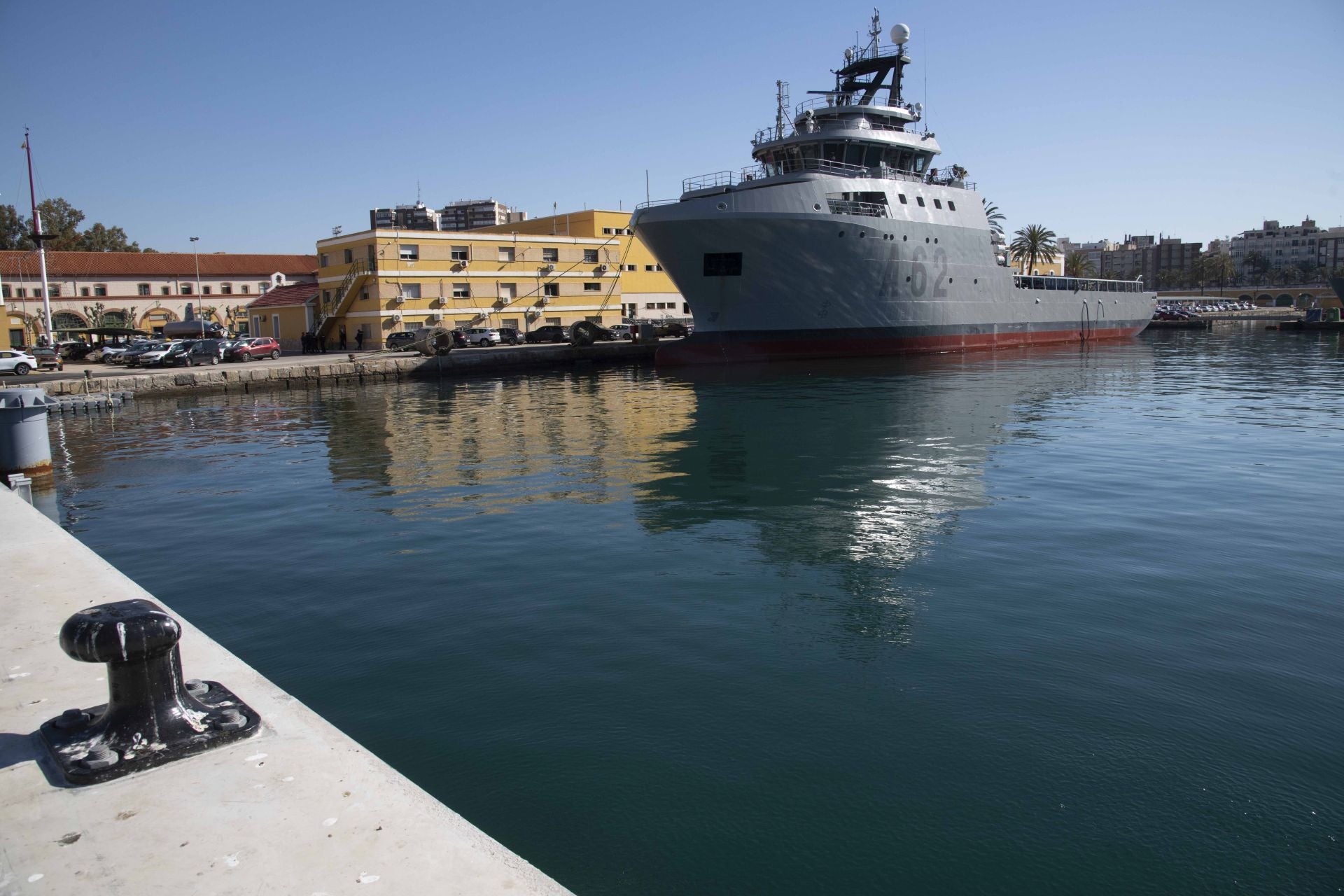 Recorrido en imágenes por el buque &#039;Cartagena&#039;