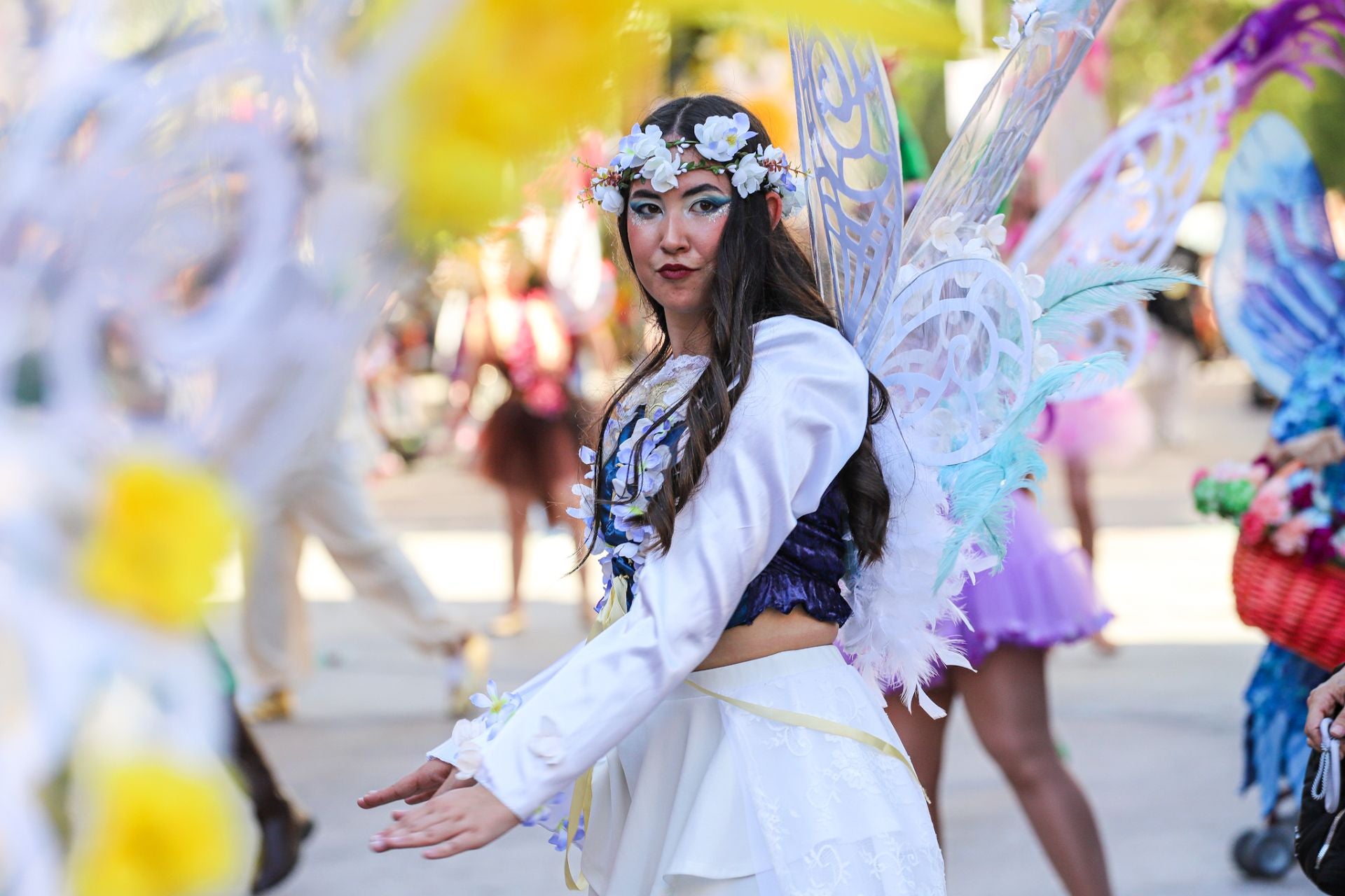 El desfile de la Batalla de las Flores de Murcia, en imágenes