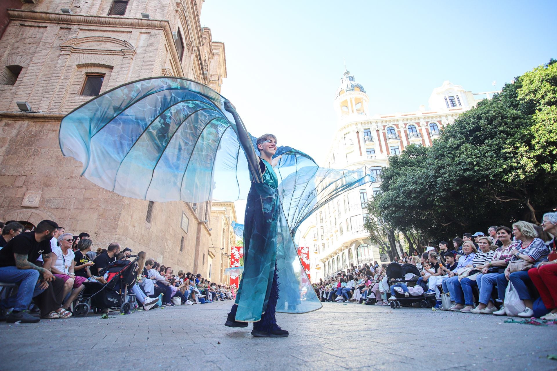 El desfile de la Batalla de las Flores de Murcia, en imágenes