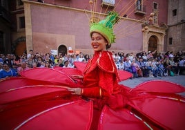 El desfile de la Batalla de las Flores de Murcia, en imágenes