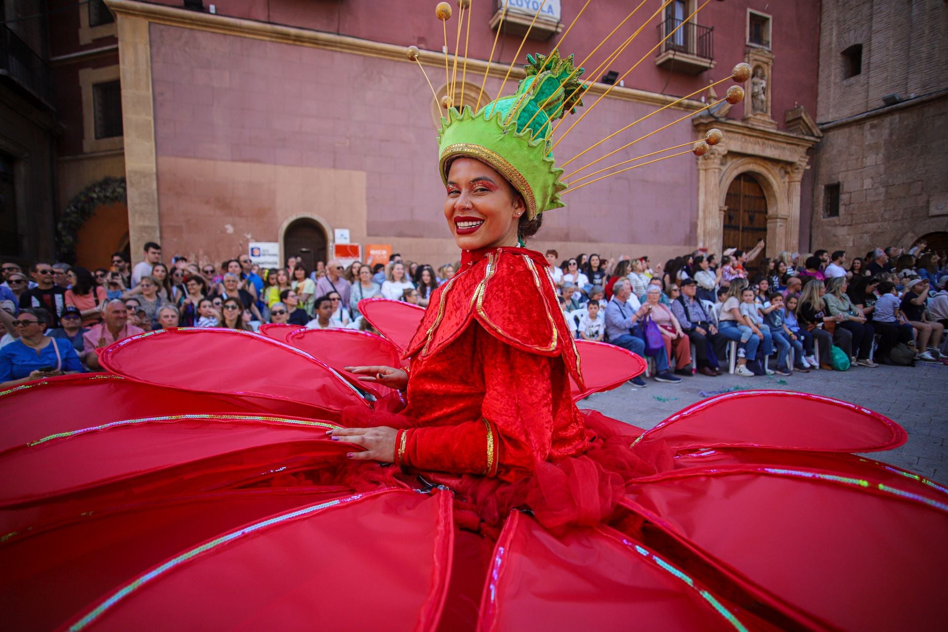 El desfile de la Batalla de las Flores de Murcia, en imágenes