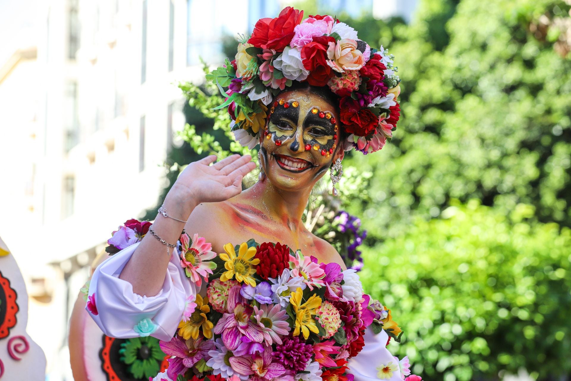 El desfile de la Batalla de las Flores de Murcia, en imágenes