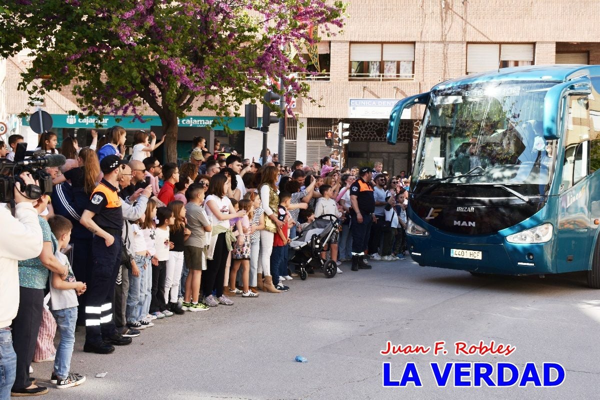 Imágenes de la llegada del Tío de la Pita a Caravaca de la Cruz