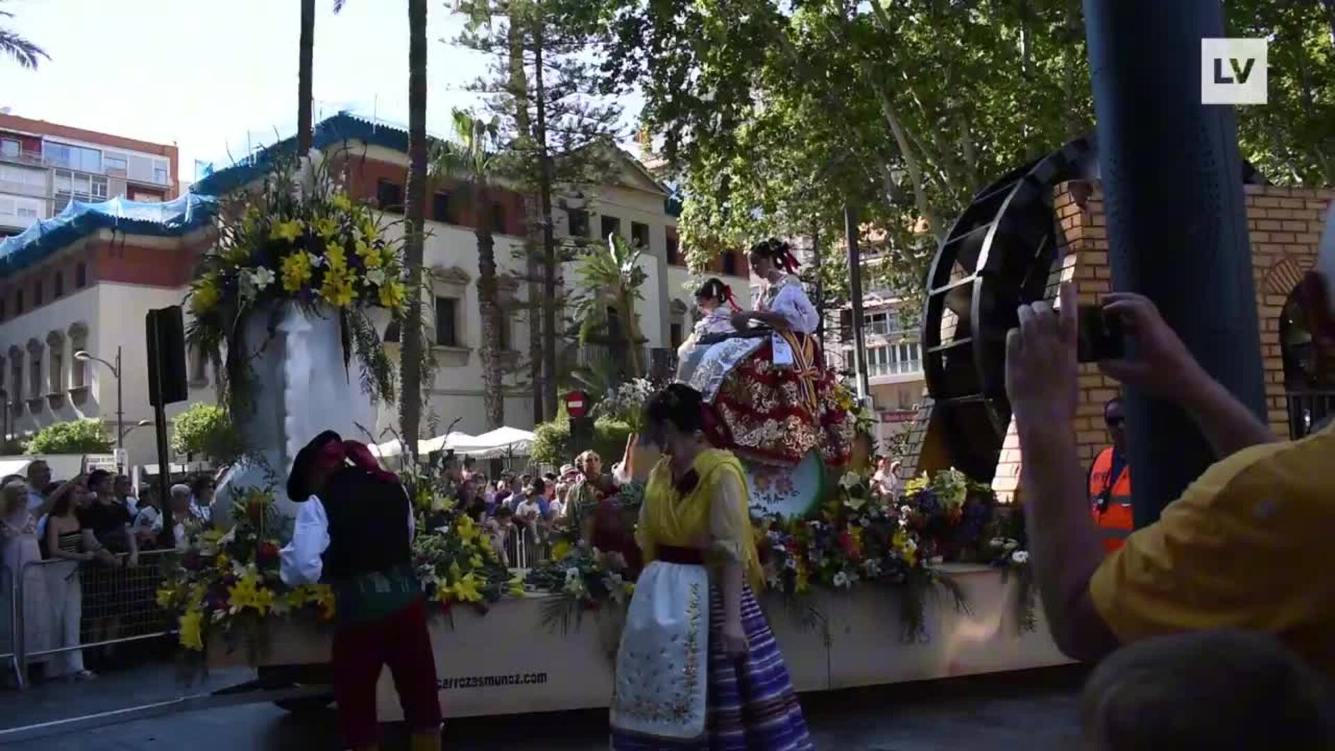Desfile de la Batalla de las Flores en Murcia