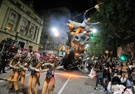 Imagen de archivo de un desfile del Entierro de la Sardina.