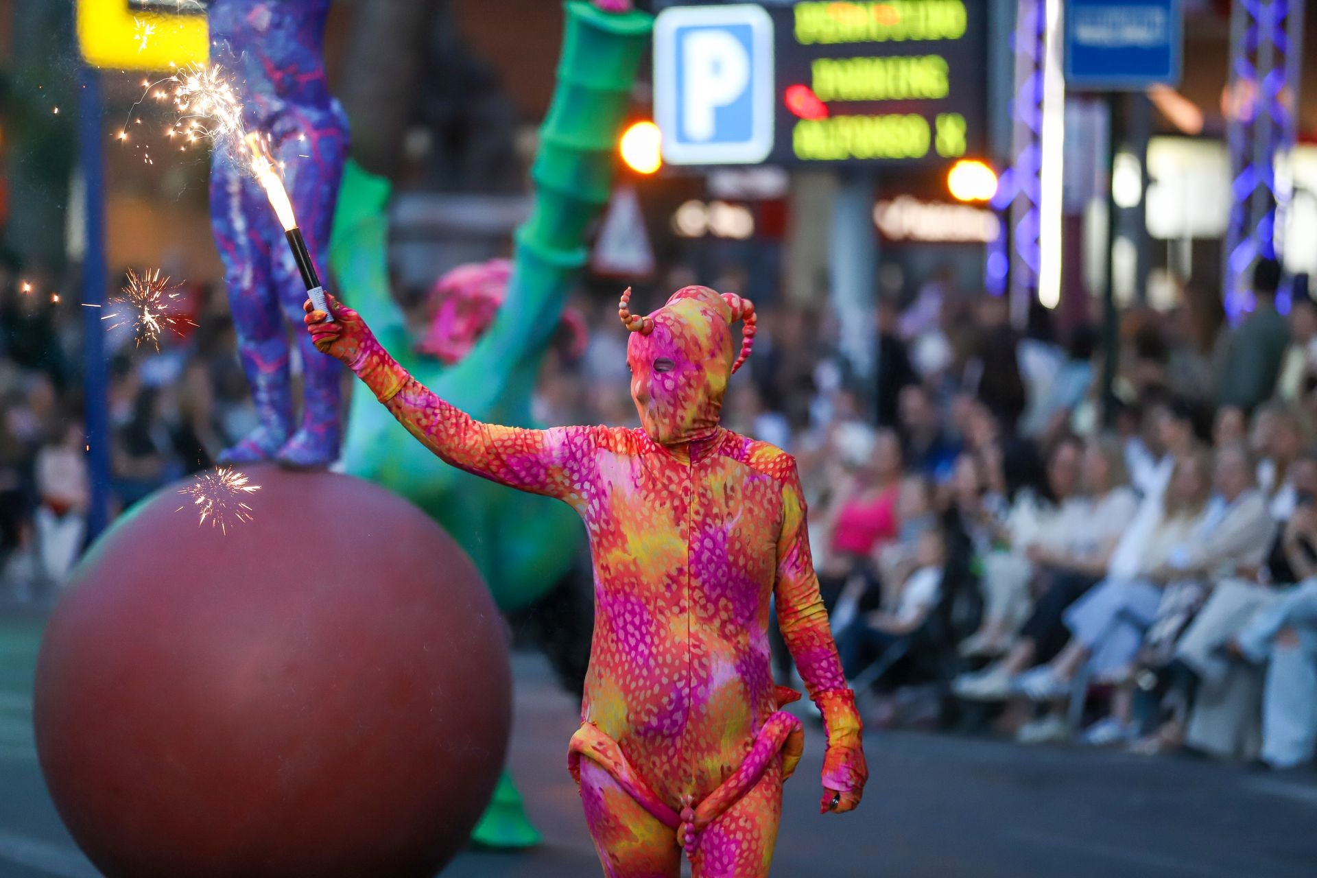 El desfile sardinero de este viernes, en imágenes