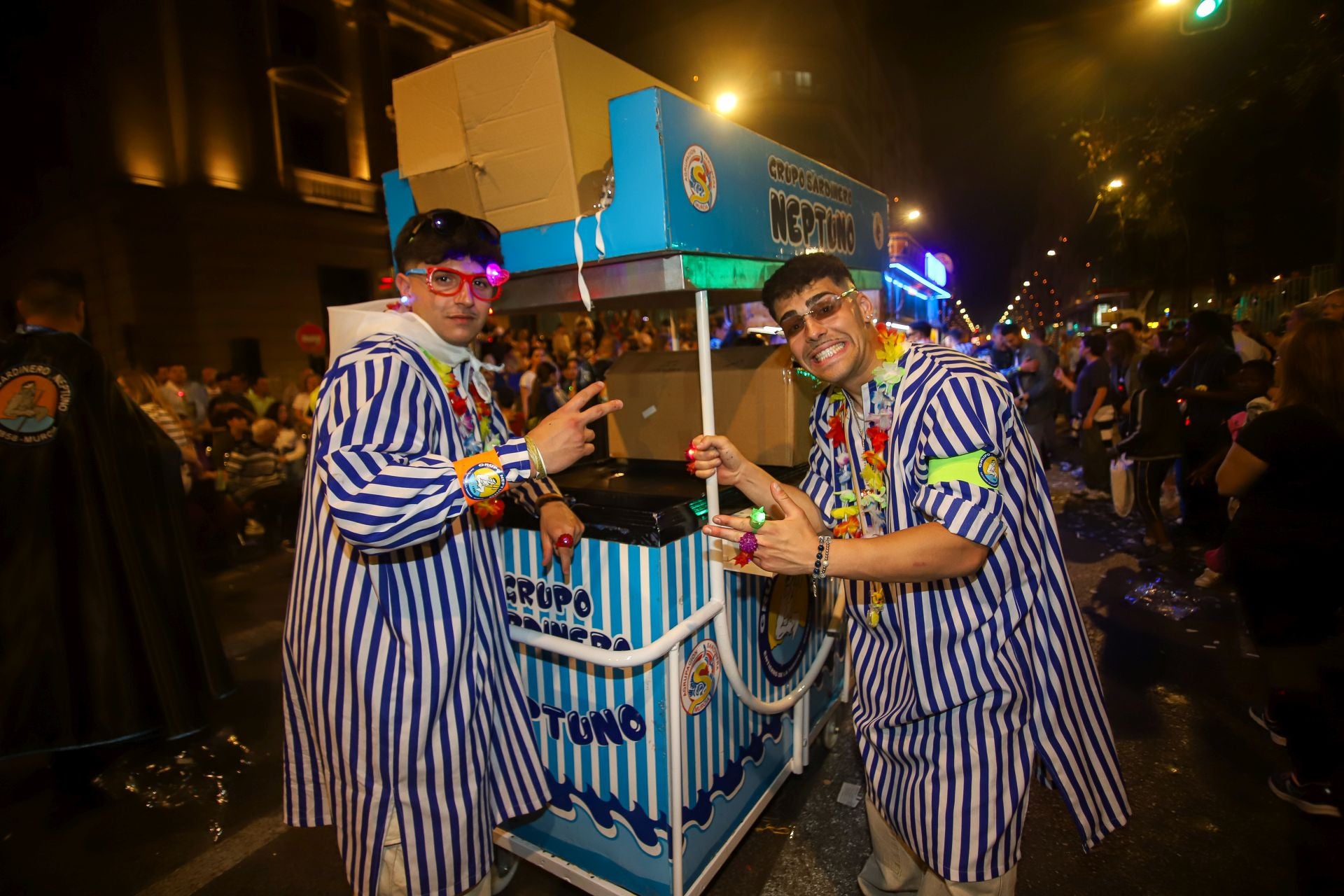 El desfile sardinero de este viernes, en imágenes