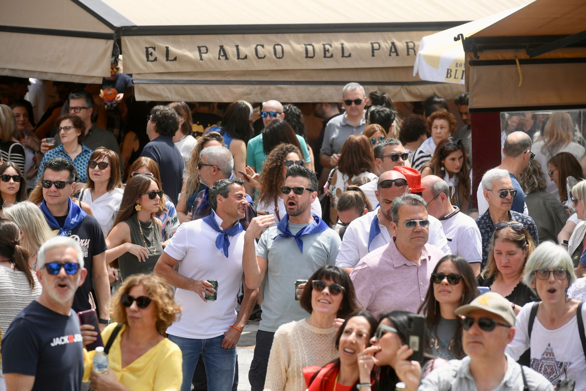 El ambiente durante los conciertos en la plaza Julián Romea, en imágenes