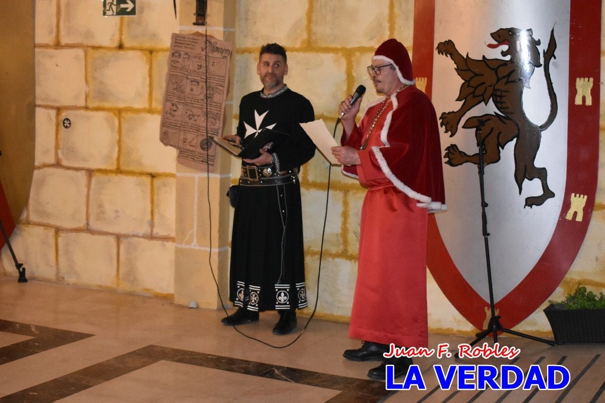 Cena Medieval Sanjuanista en honor a los Reyes Cristianos en Caravaca de la Cruz