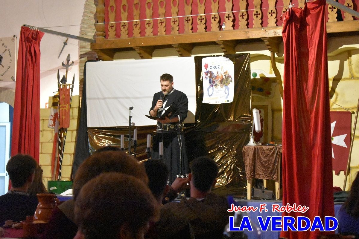 Cena Medieval Sanjuanista en honor a los Reyes Cristianos en Caravaca de la Cruz