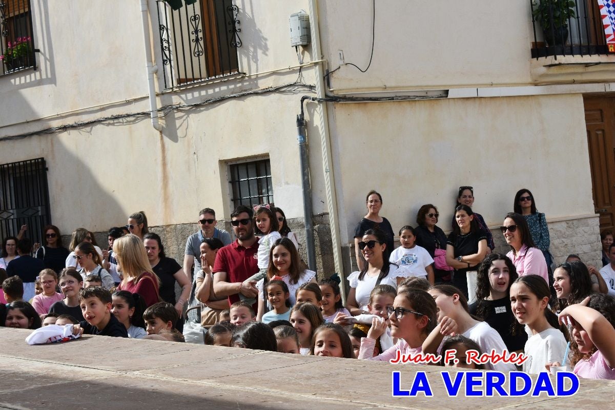 Imágenes de los Juegos Infantiles en la placeta del Santo de Caravaca de la Cruz