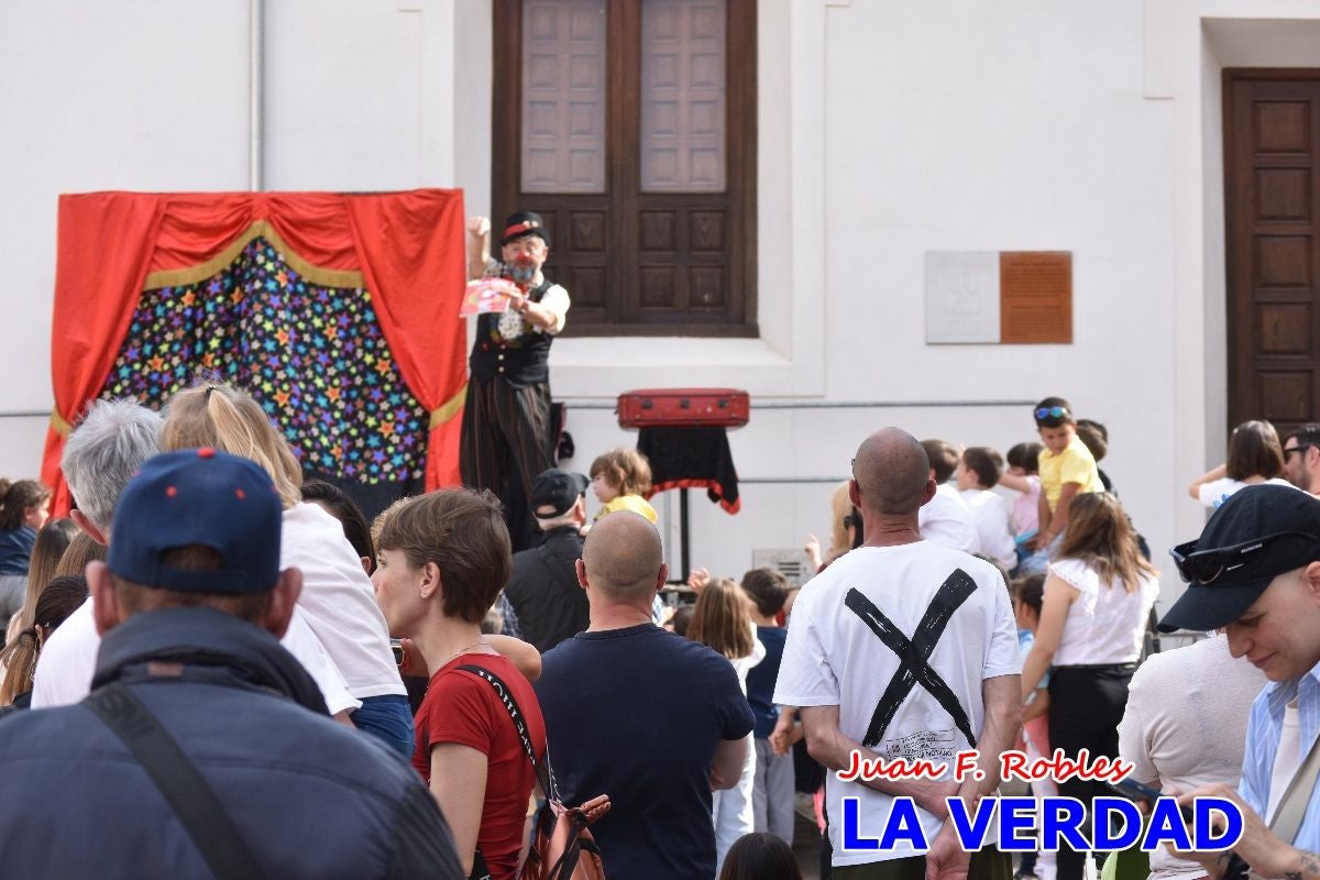 Imágenes de los Juegos Infantiles en la placeta del Santo de Caravaca de la Cruz