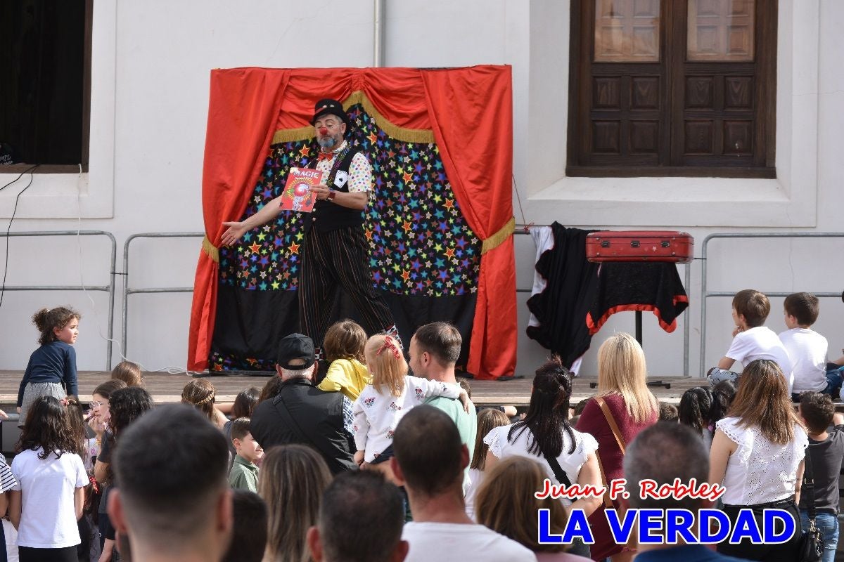 Imágenes de los Juegos Infantiles en la placeta del Santo de Caravaca de la Cruz