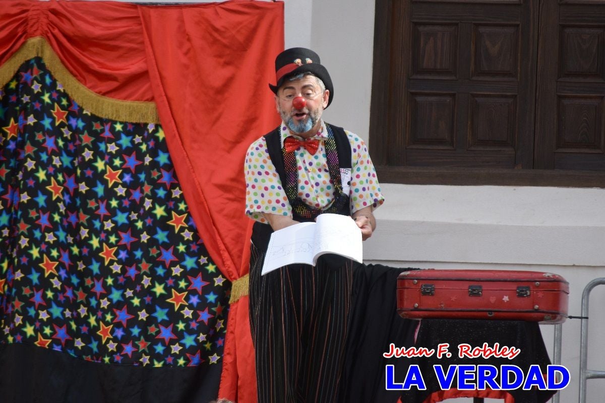 Imágenes de los Juegos Infantiles en la placeta del Santo de Caravaca de la Cruz