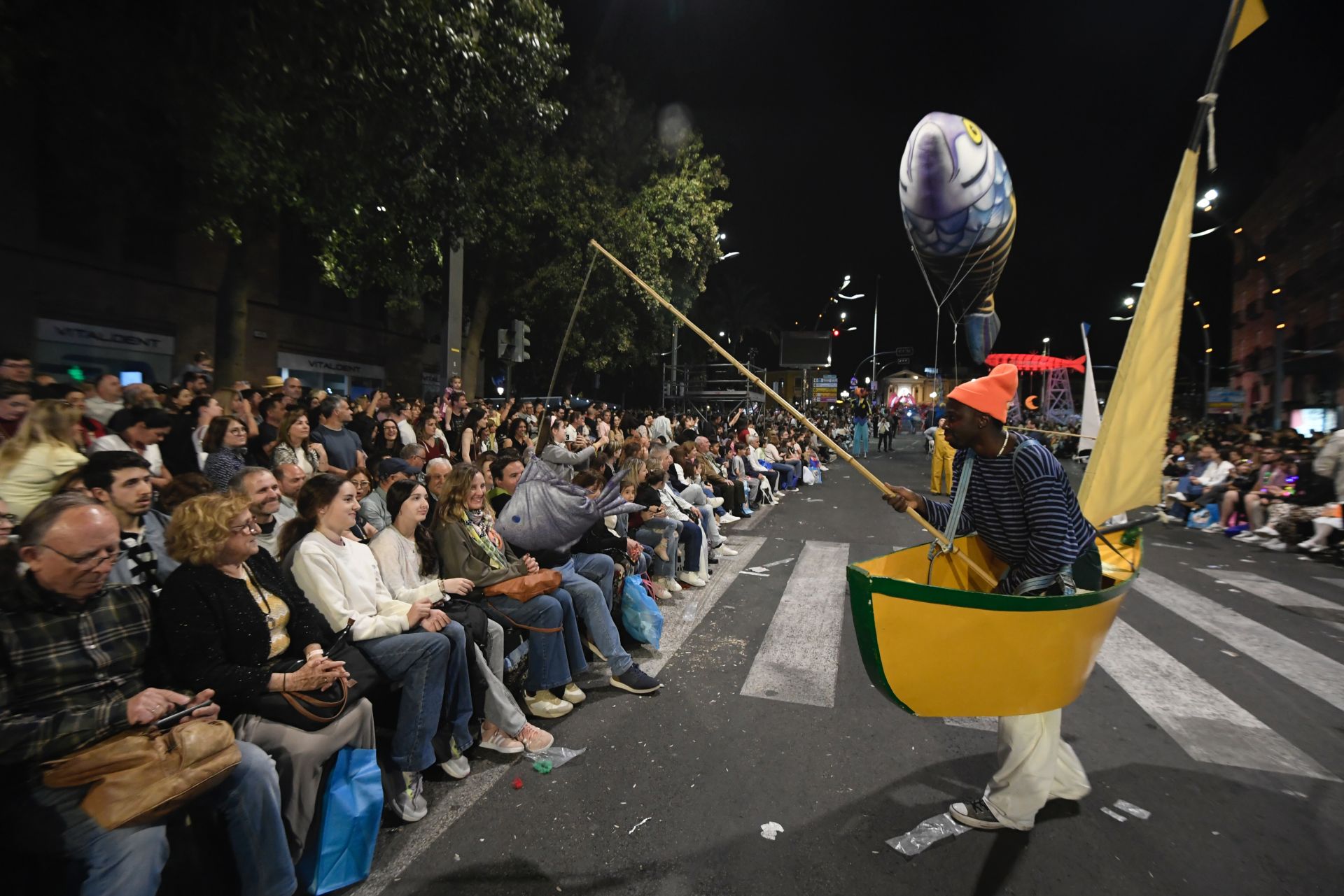 Las imágenes del desfile del Entierro de la Sardina de Murcia