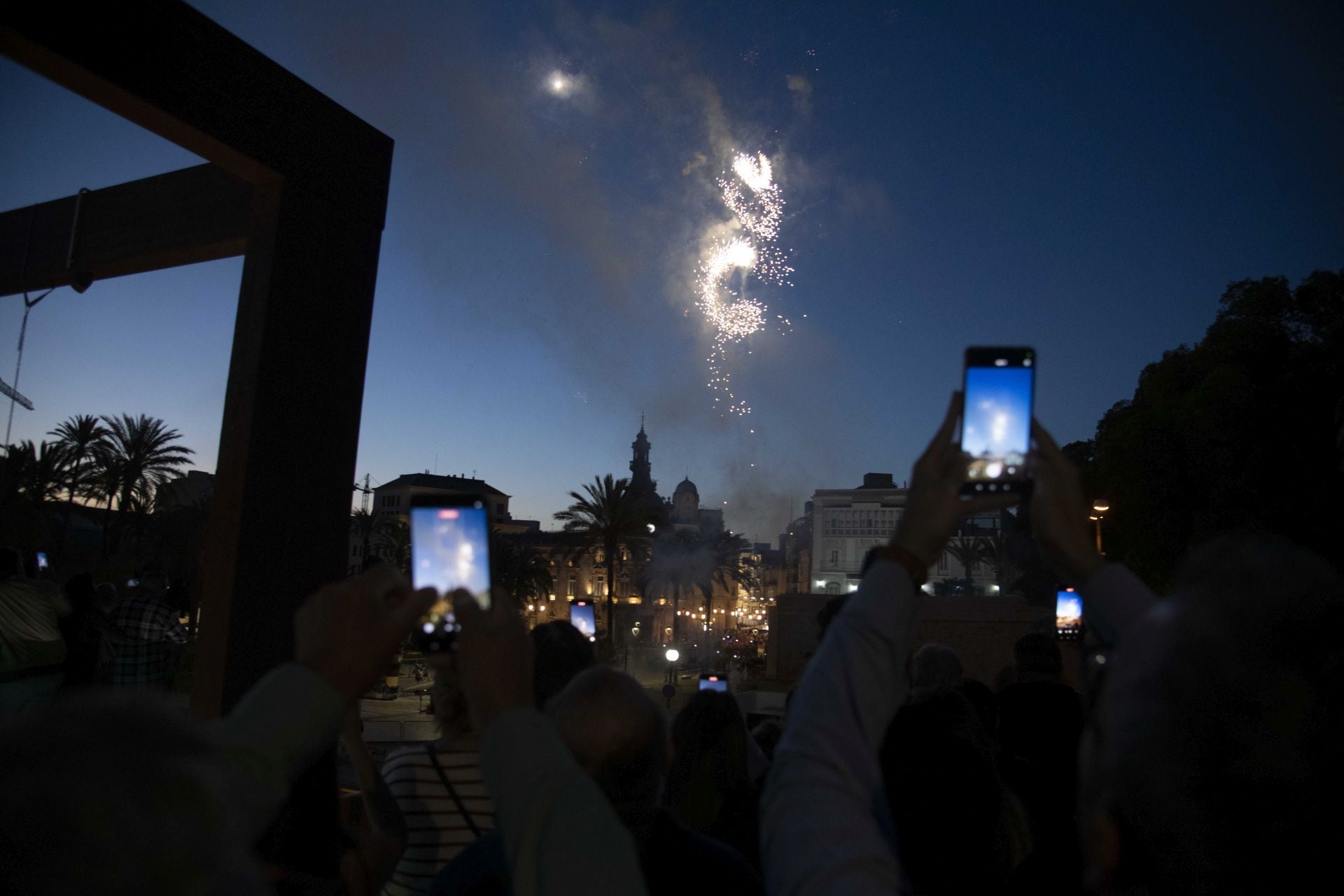 La despedida de las Fallas en Cartagena, en imágenes
