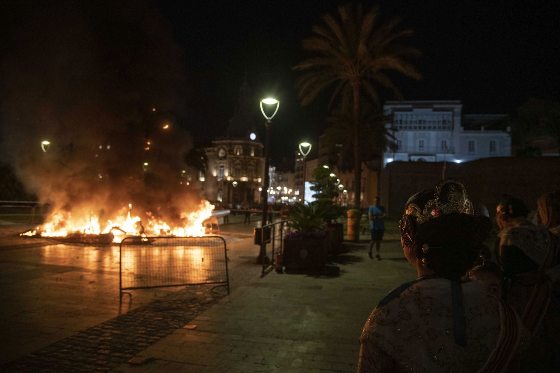La despedida de las Fallas en Cartagena, en imágenes
