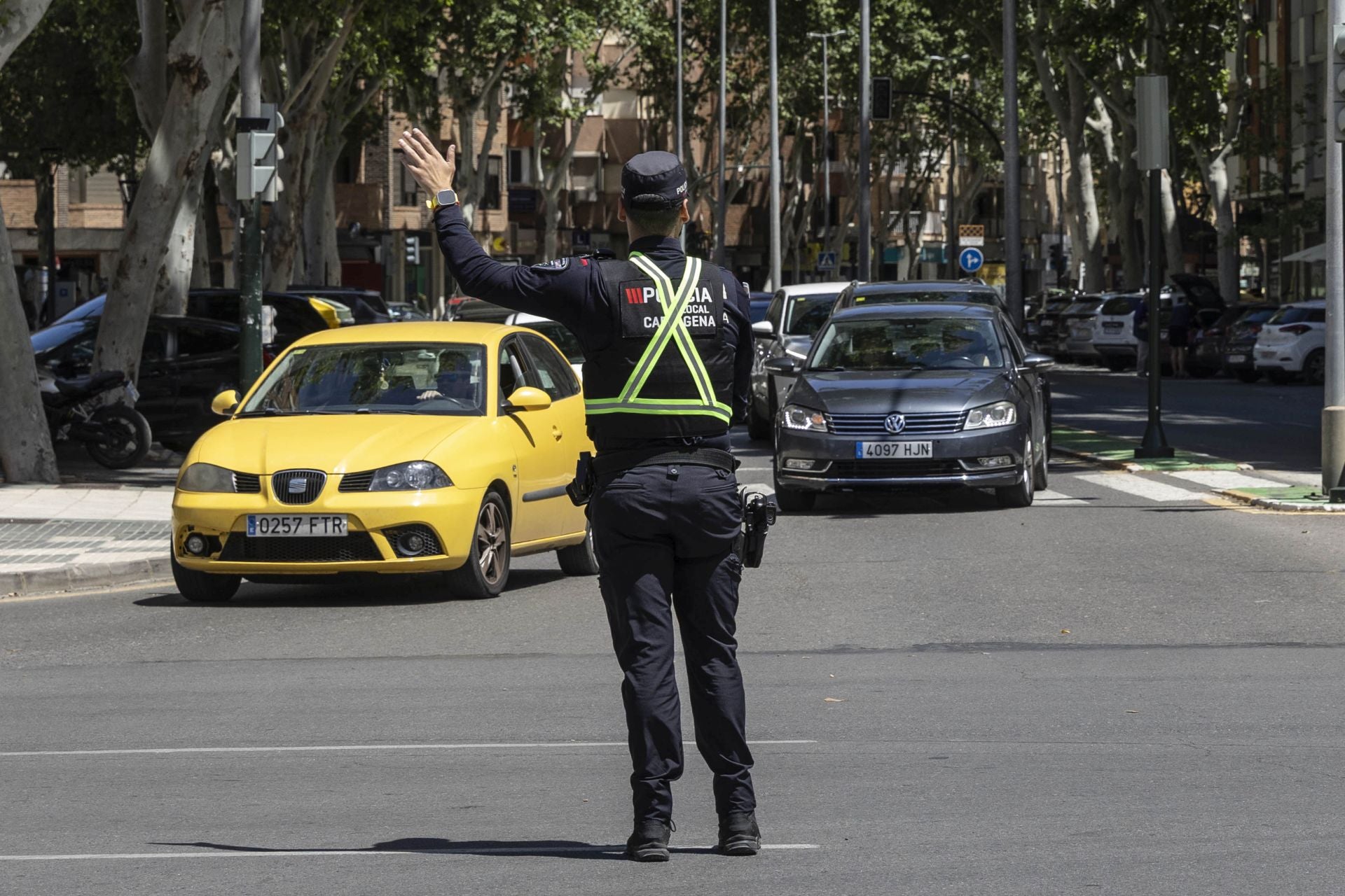 El apagón en Murcia, Cartagena y Lorca, en imágenes