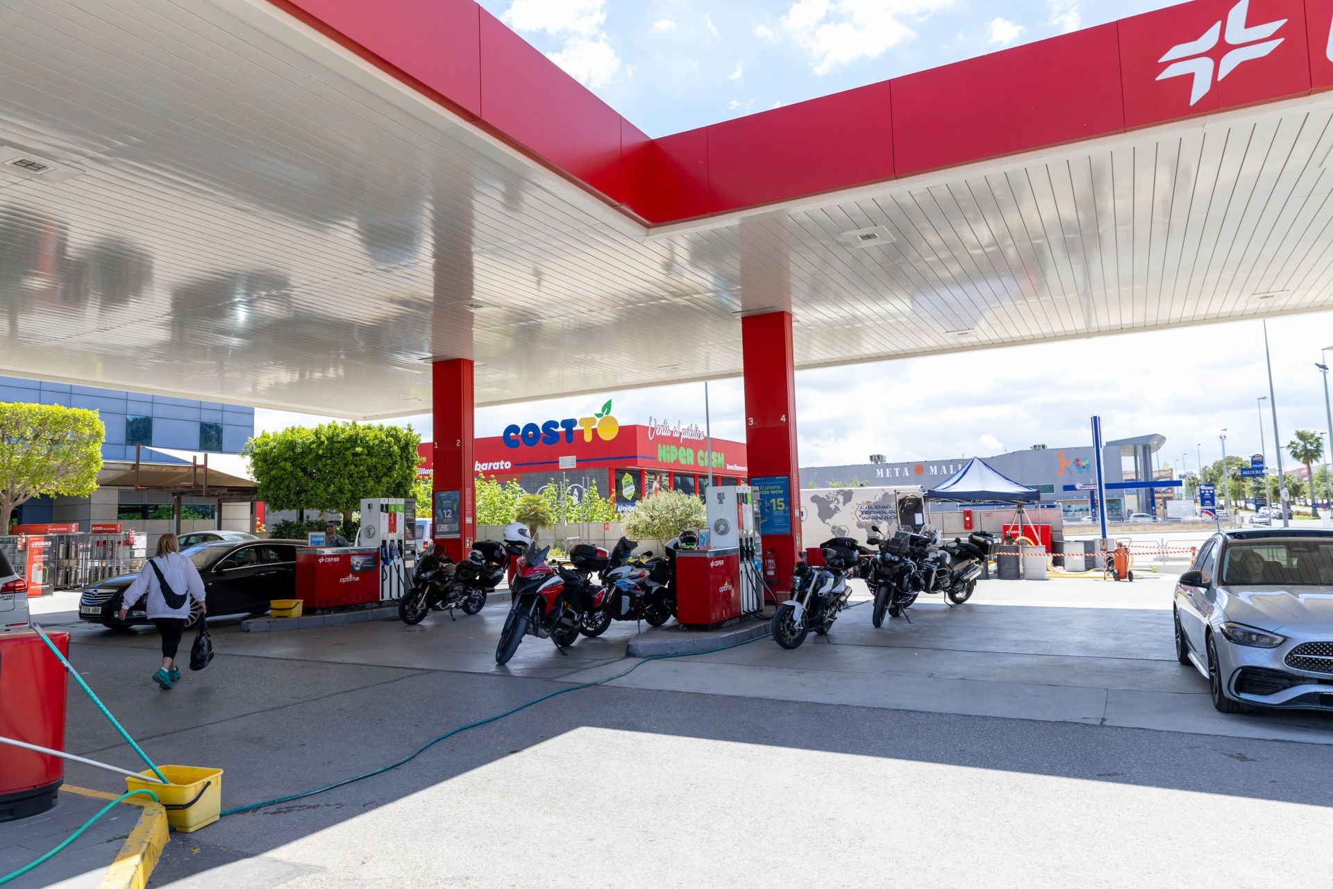 El apagón en Murcia, Cartagena y Lorca, en imágenes