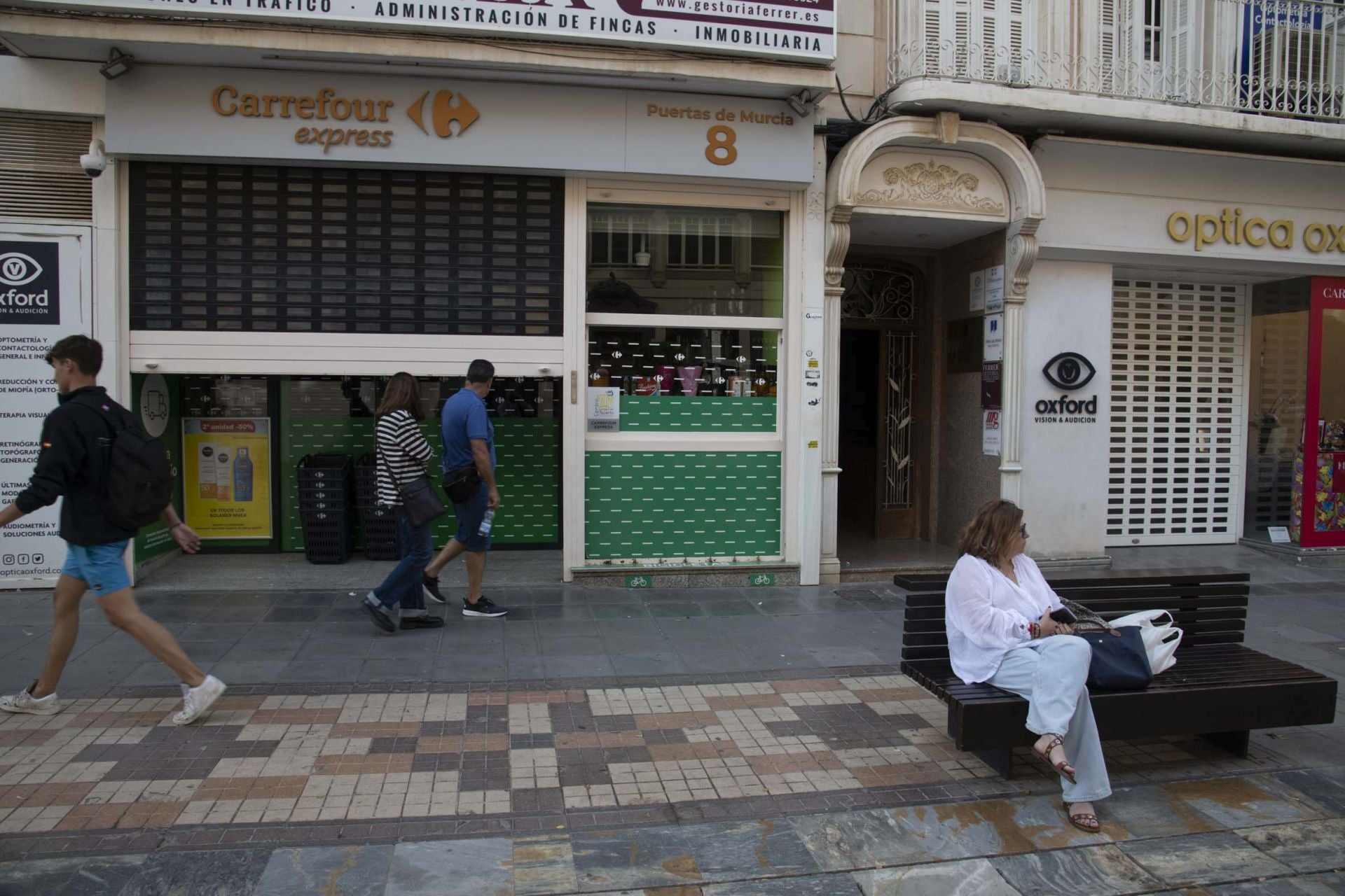 El apagón en Murcia, Cartagena y Lorca, en imágenes
