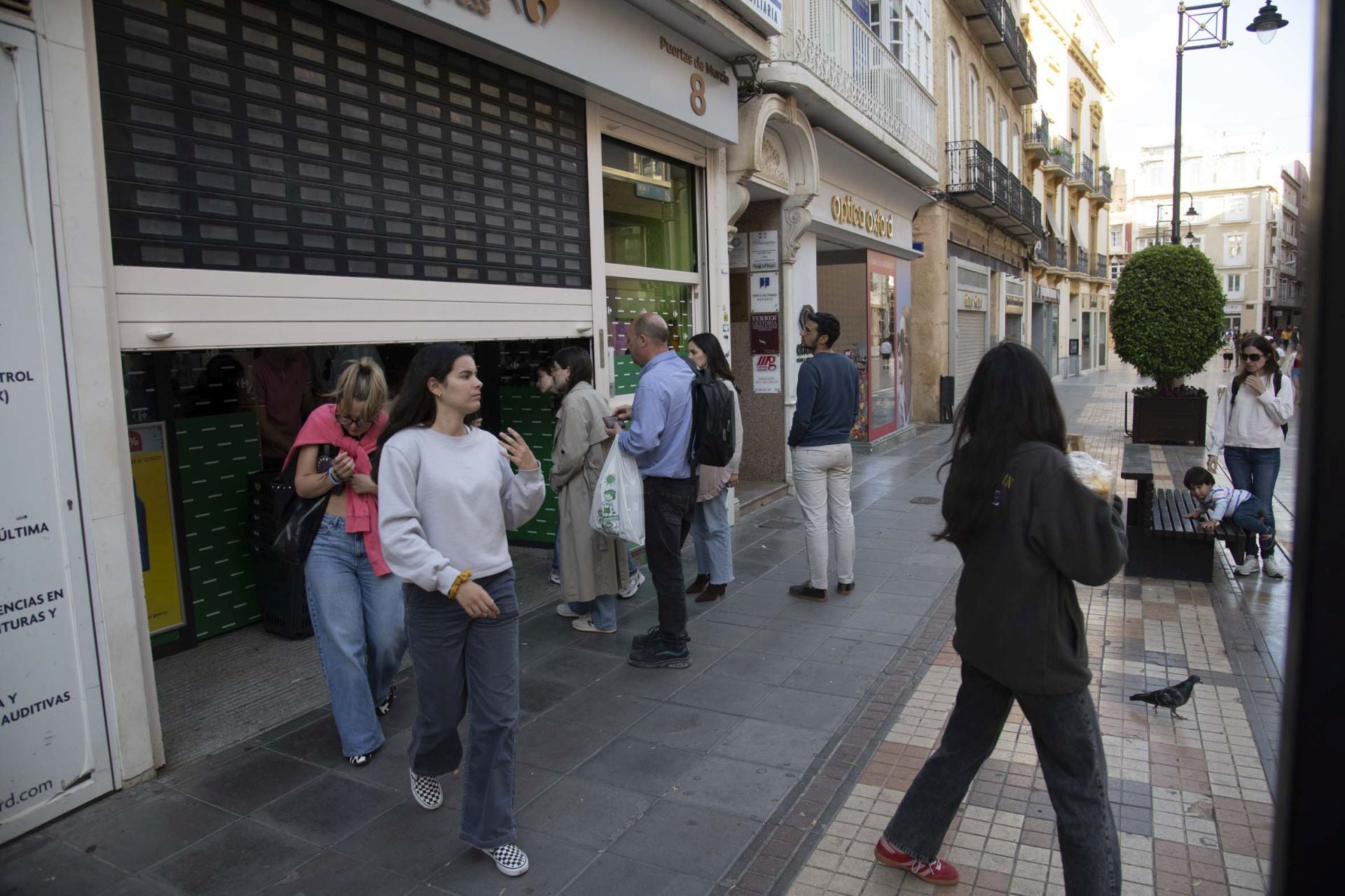El apagón en Murcia, Cartagena y Lorca, en imágenes