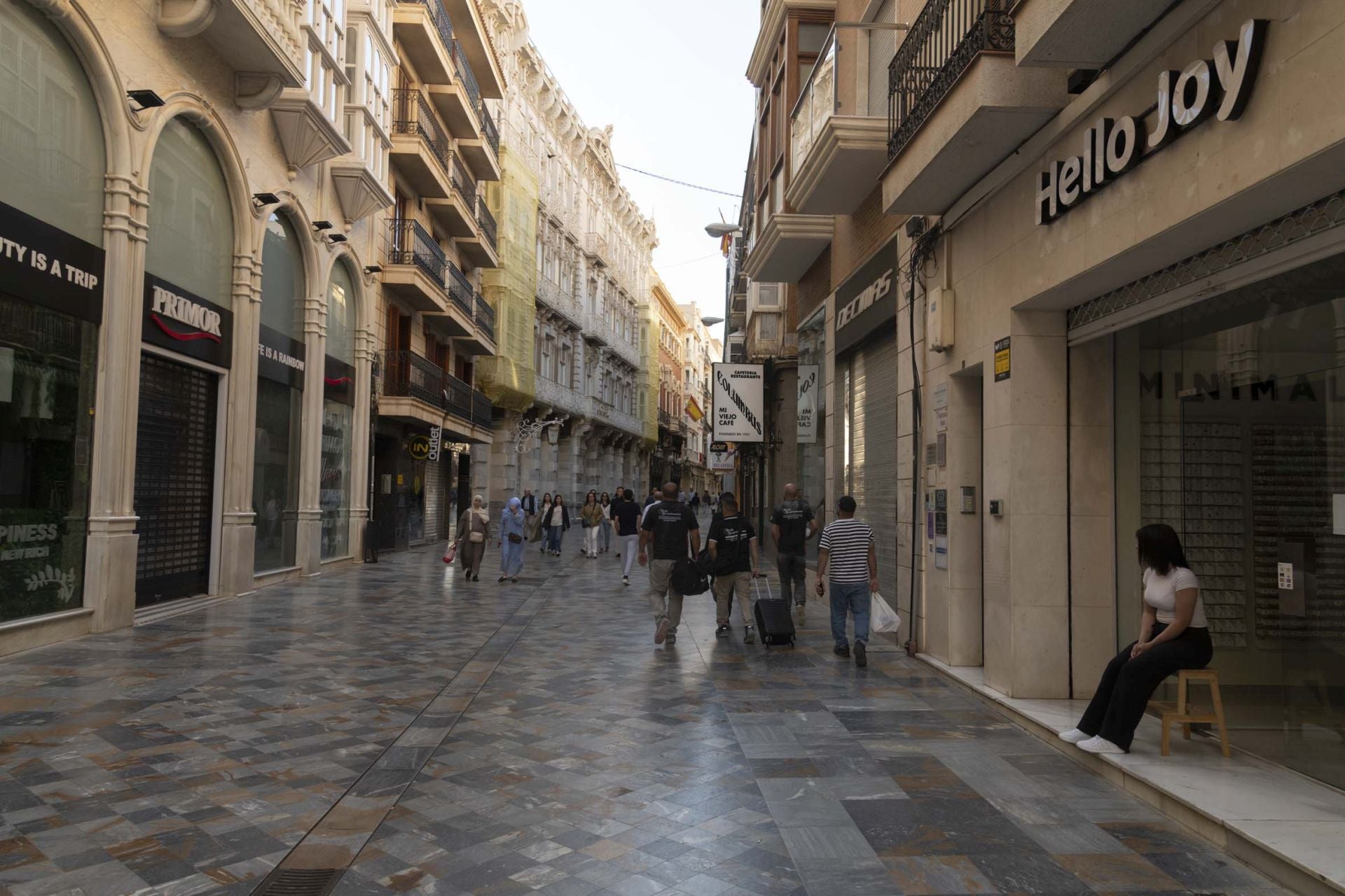 El apagón en Murcia, Cartagena y Lorca, en imágenes