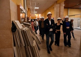 Las obras del aulario del campus de La Merced avanzan en los plazos previstos