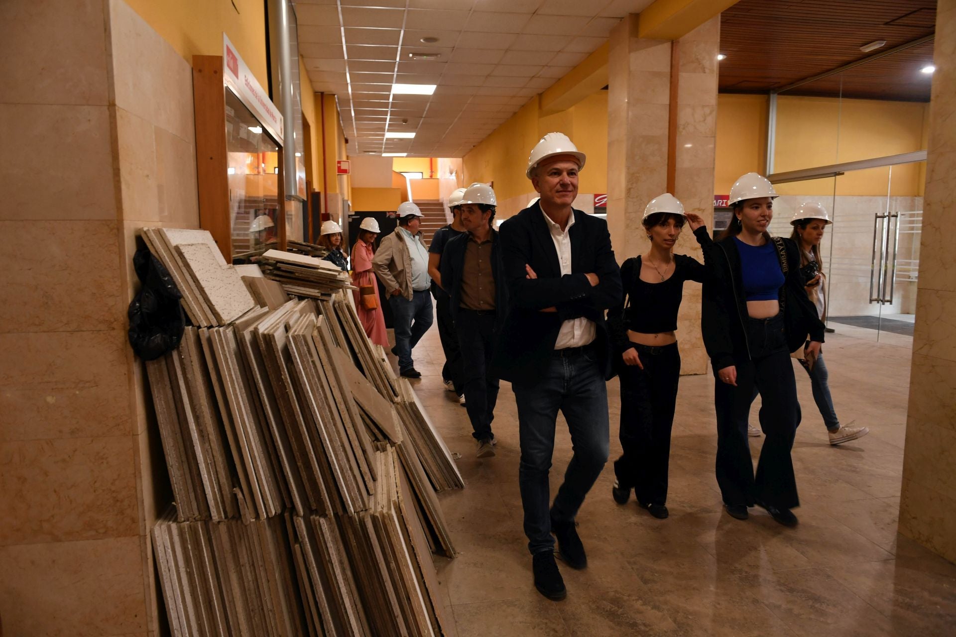 Las obras del aulario del campus de La Merced avanzan en los plazos previstos