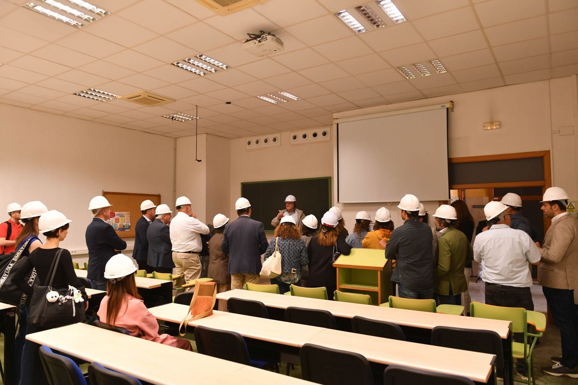 Las obras del aulario del campus de La Merced avanzan en los plazos previstos