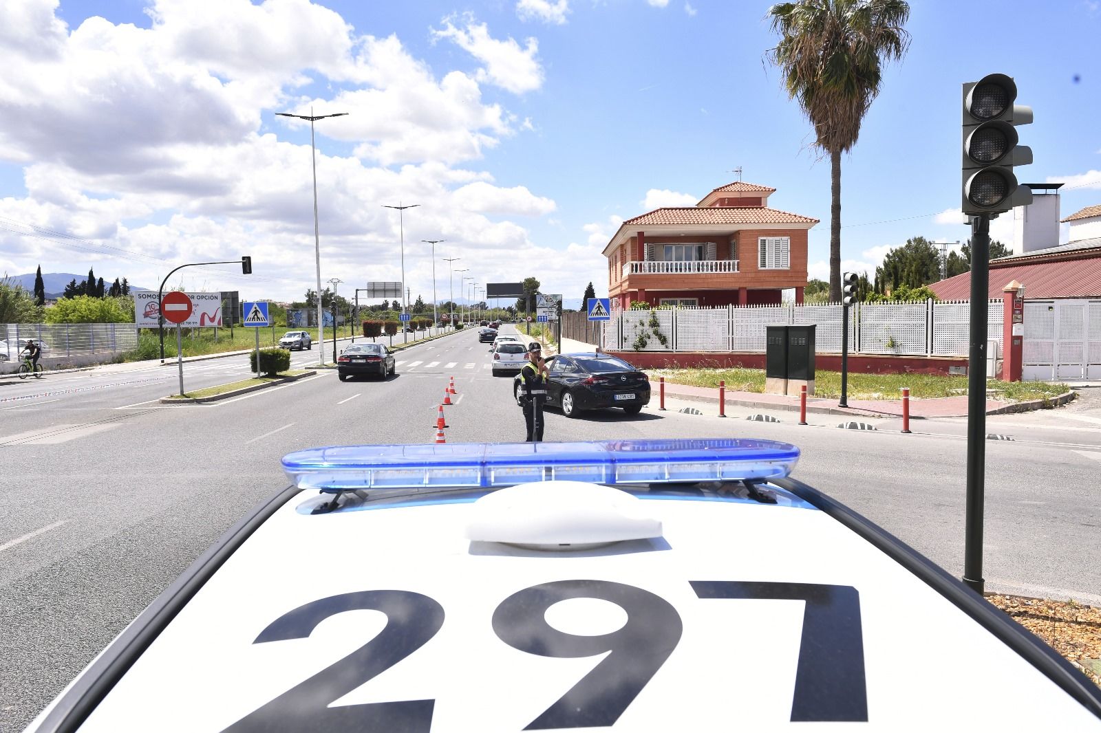 El apagón en Murcia, Cartagena y Lorca, en imágenes