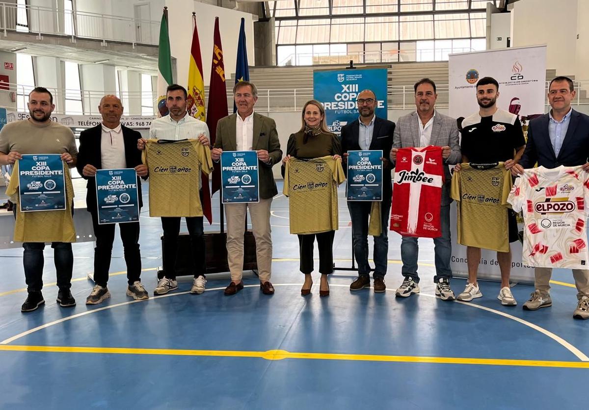 Presentan en cehegín de la xiii copa presidente de fútbol sala | la verdad