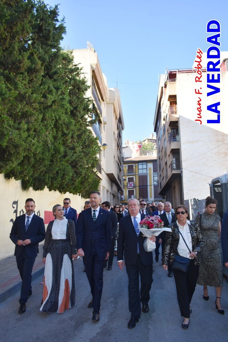 Imágenes del pasacalles previo al Pregón de Fiestas de Caravaca de la Cruz