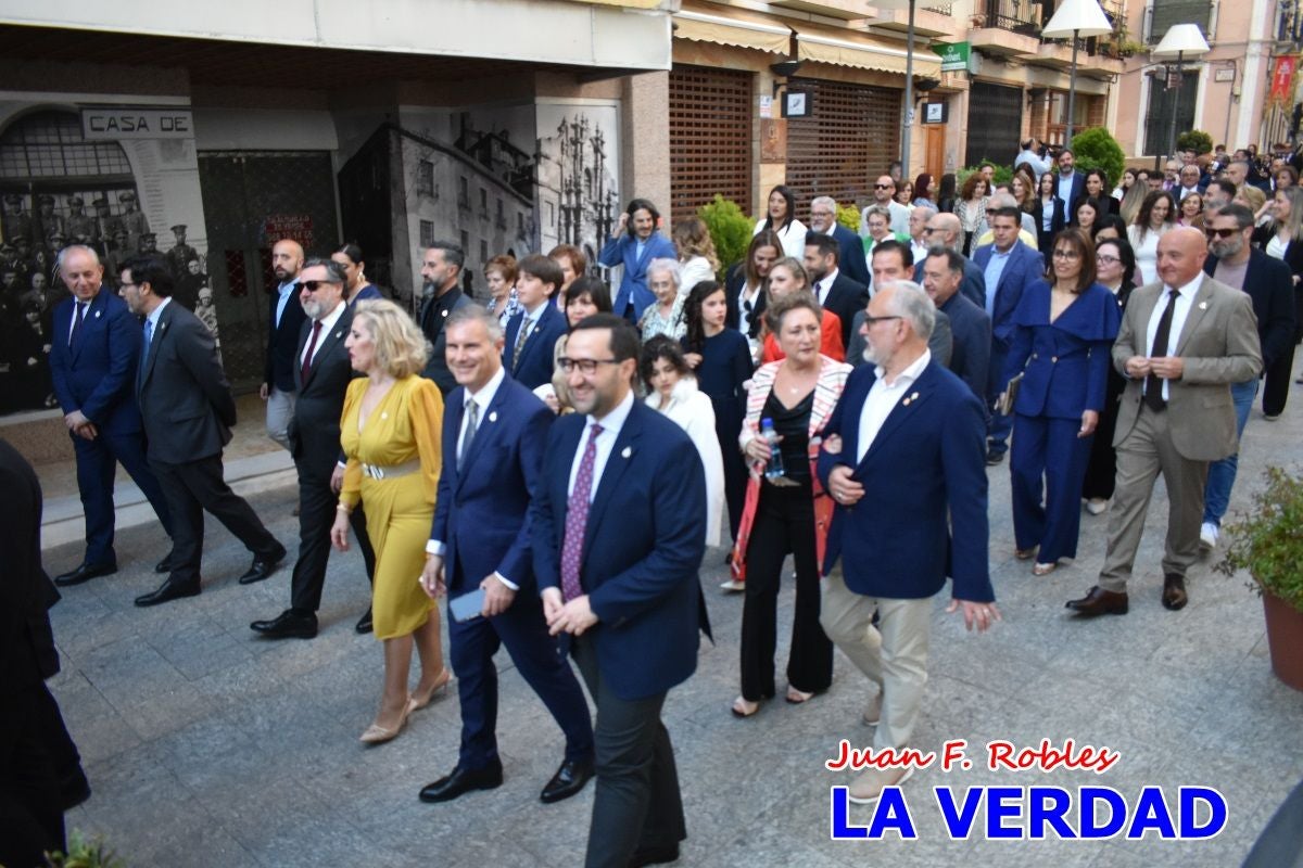 Imágenes del pasacalles previo al Pregón de Fiestas de Caravaca de la Cruz
