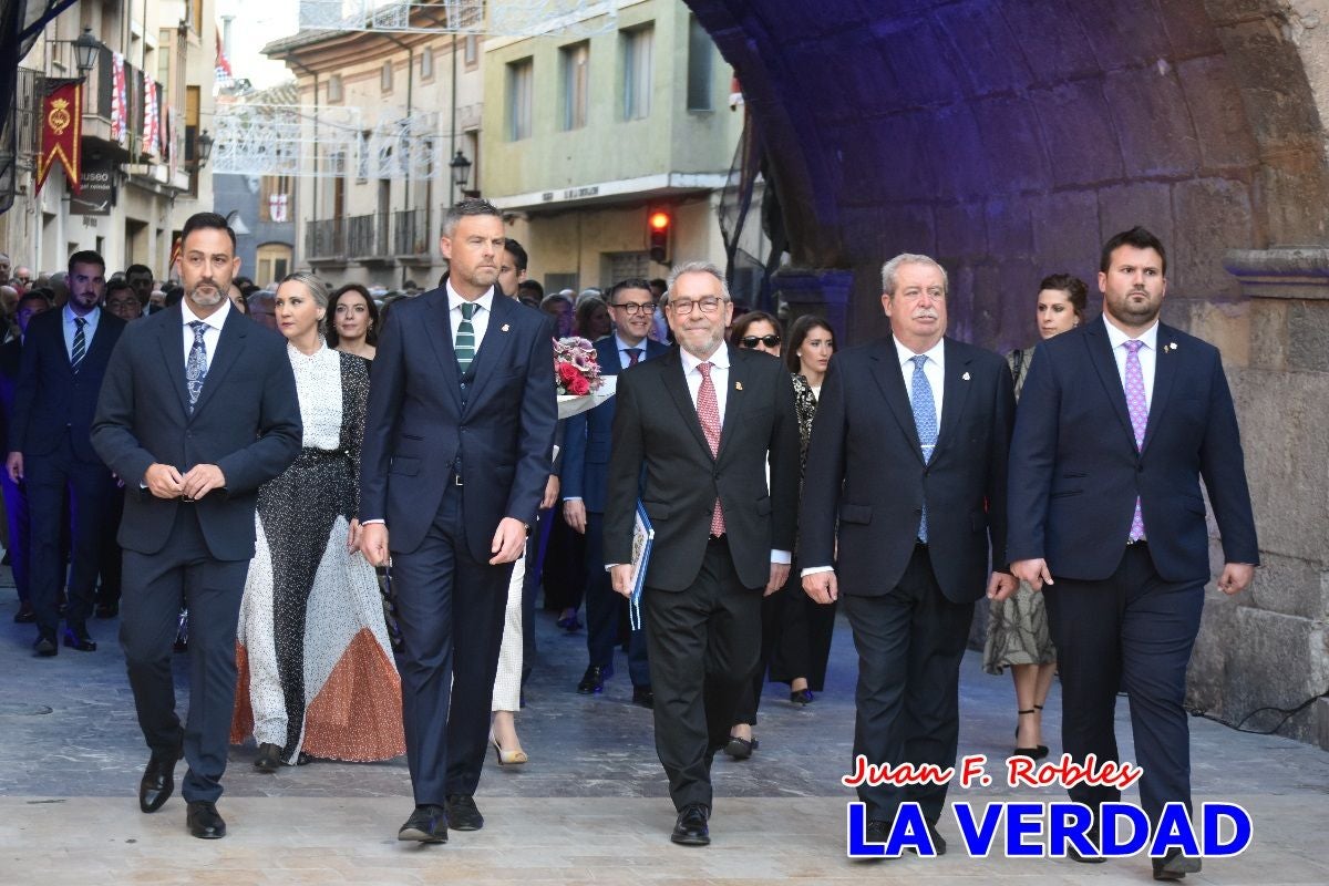 Imágenes del pasacalles previo al Pregón de Fiestas de Caravaca de la Cruz