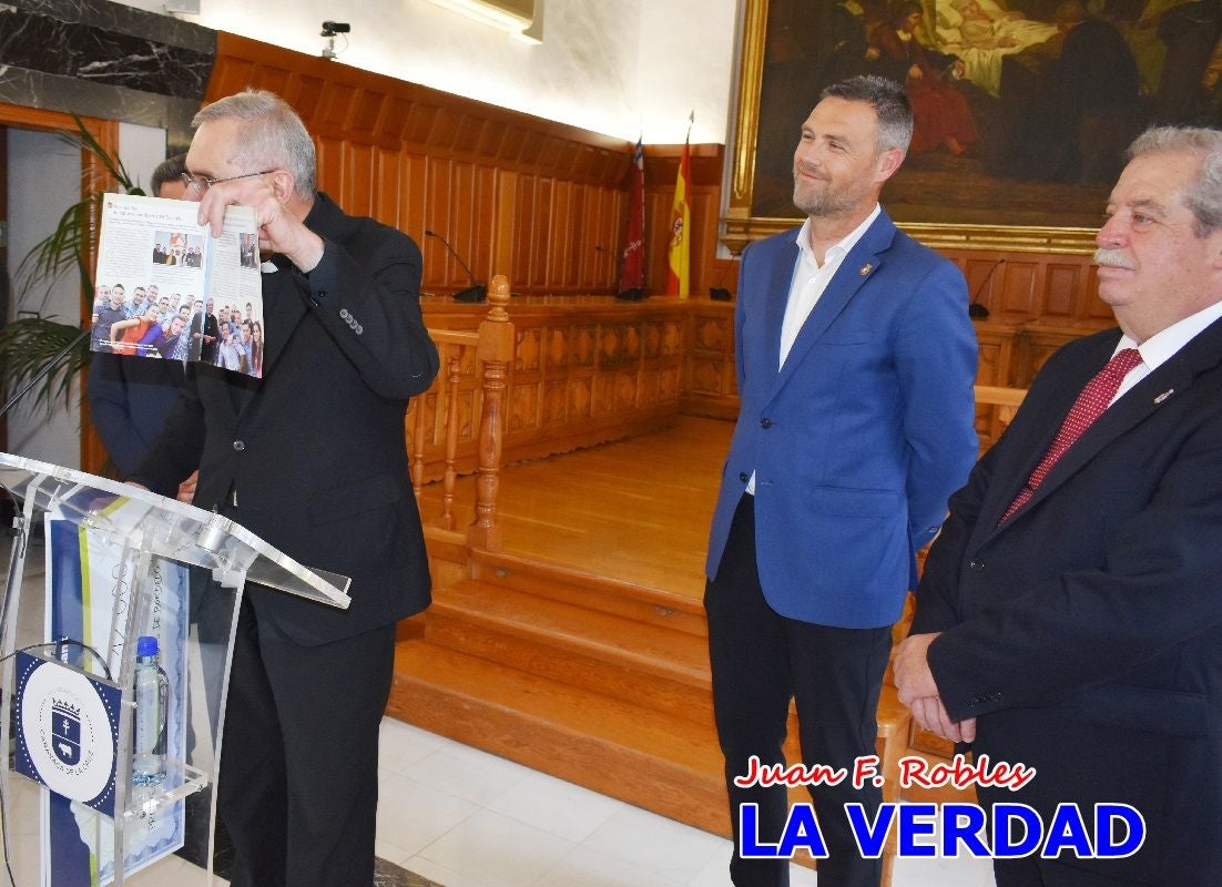 Recepción oficial al grupo de alemanes de Obertshausen en Caravaca de la Cruz