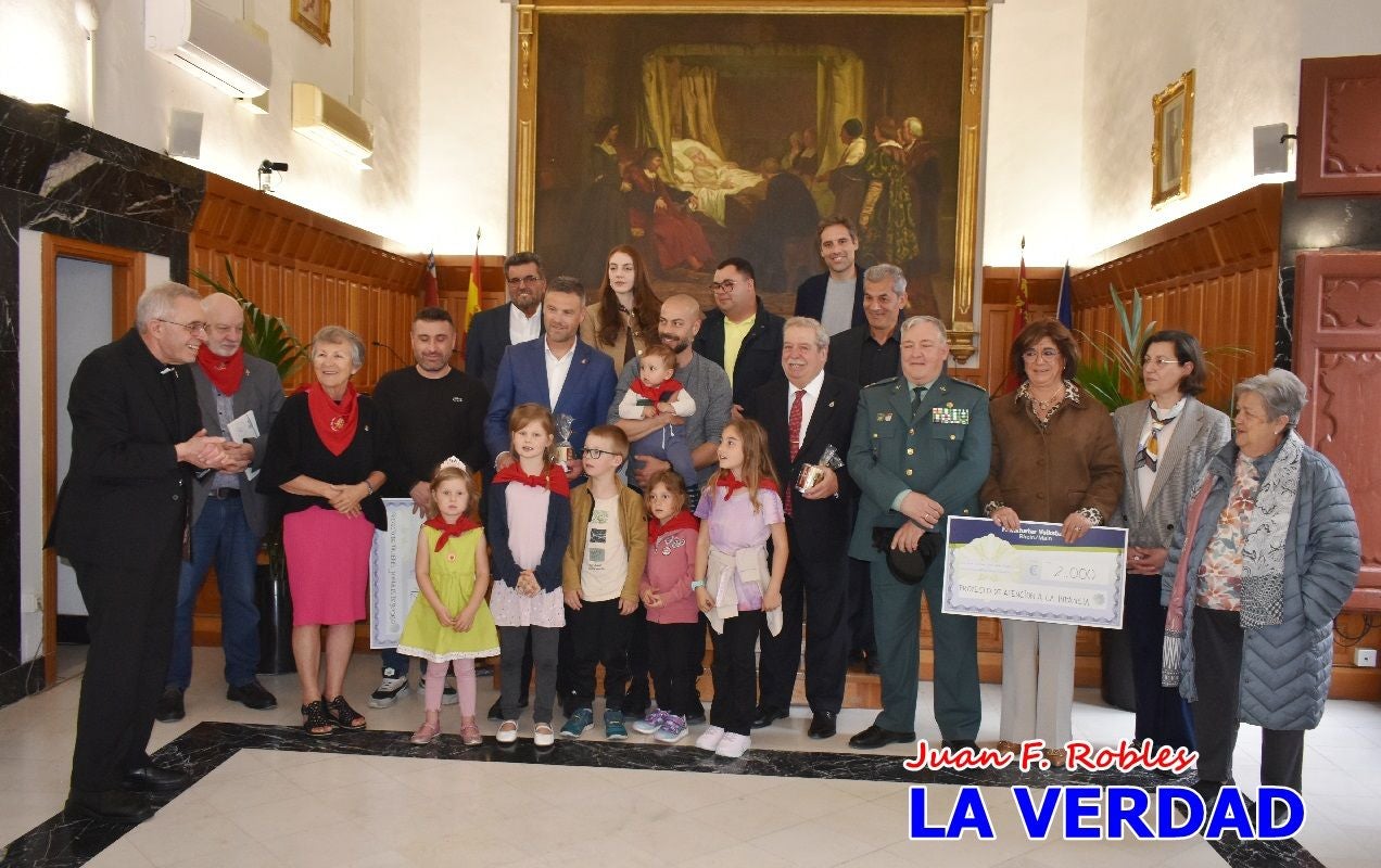 Recepción oficial al grupo de alemanes de Obertshausen en Caravaca de la Cruz