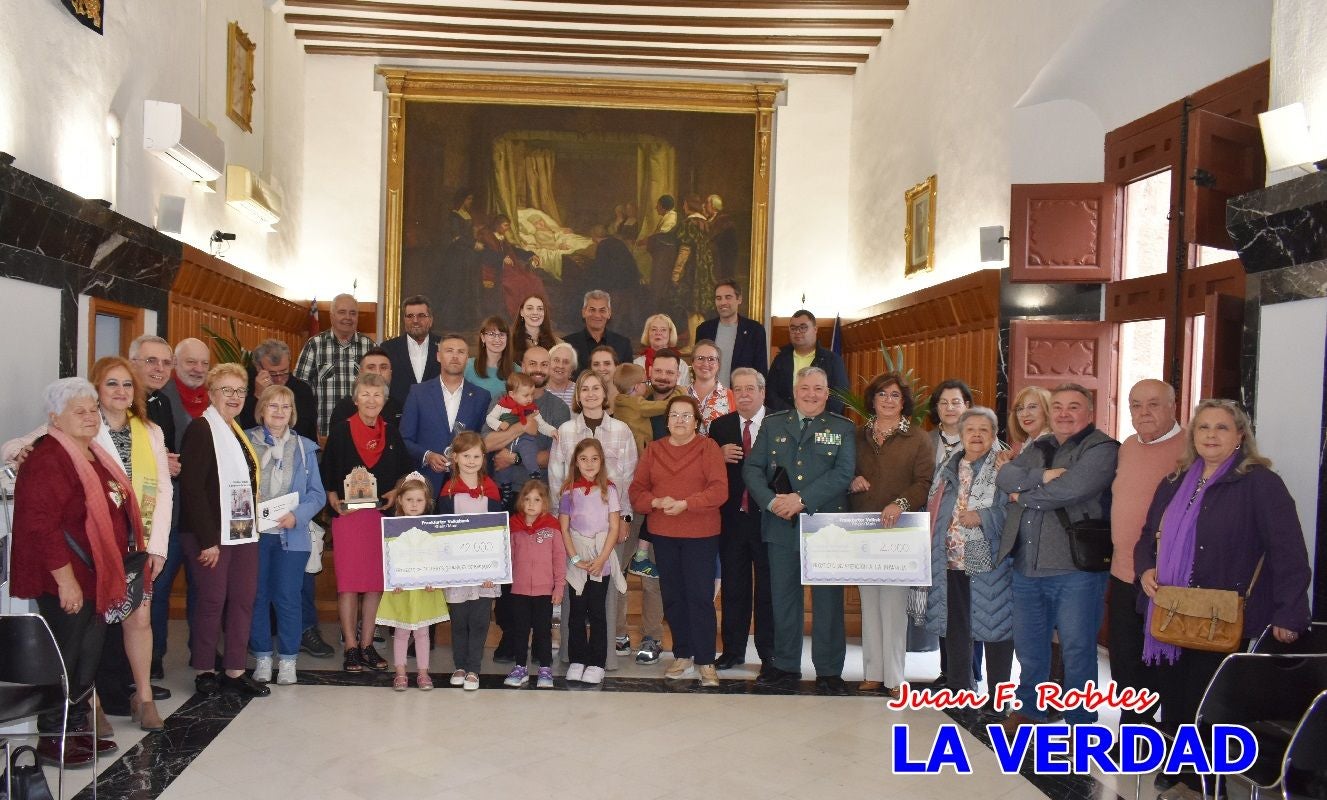 Recepción oficial al grupo de alemanes de Obertshausen en Caravaca de la Cruz