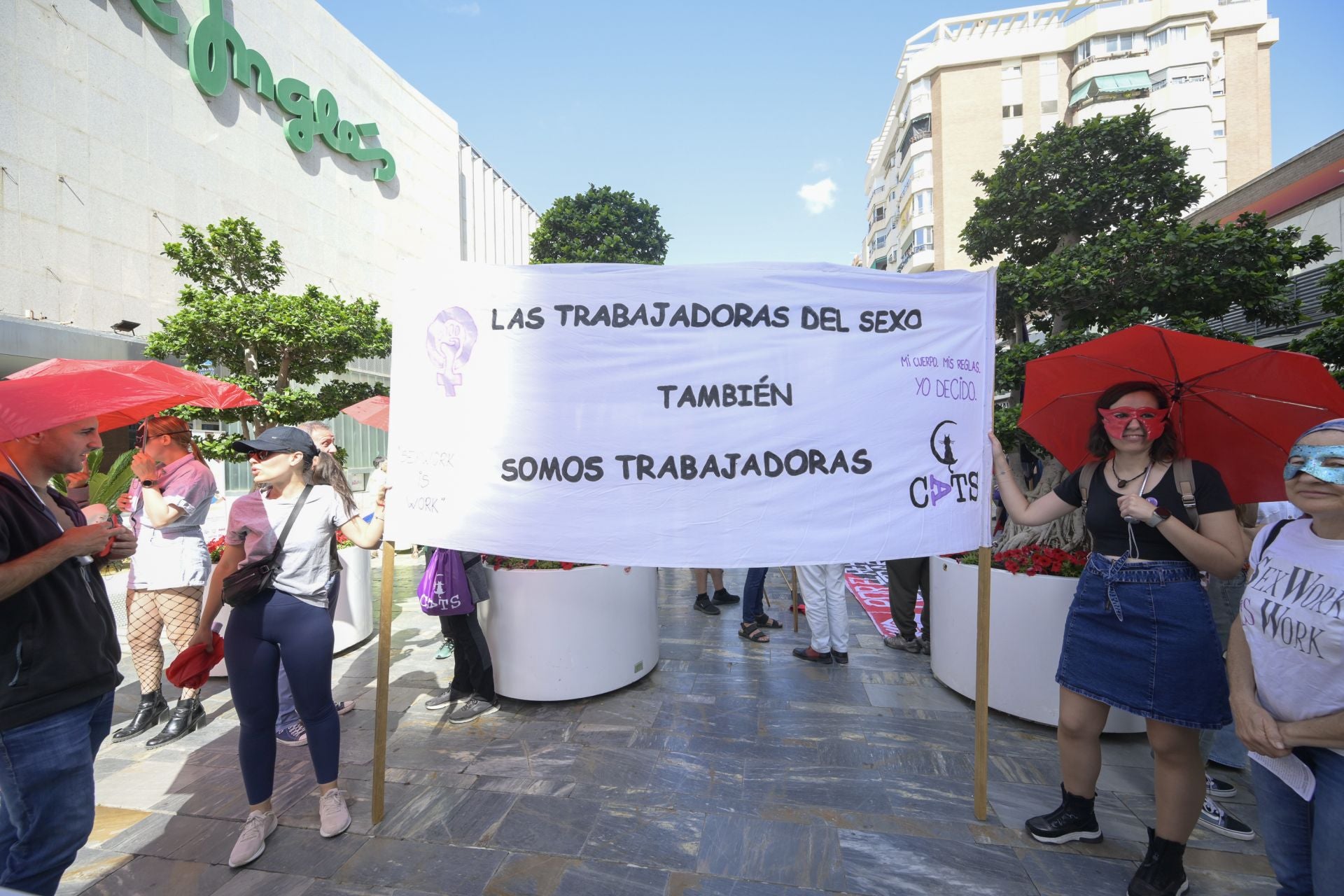 La manifestación del Primero de Mayo en Murcia, en imágenes