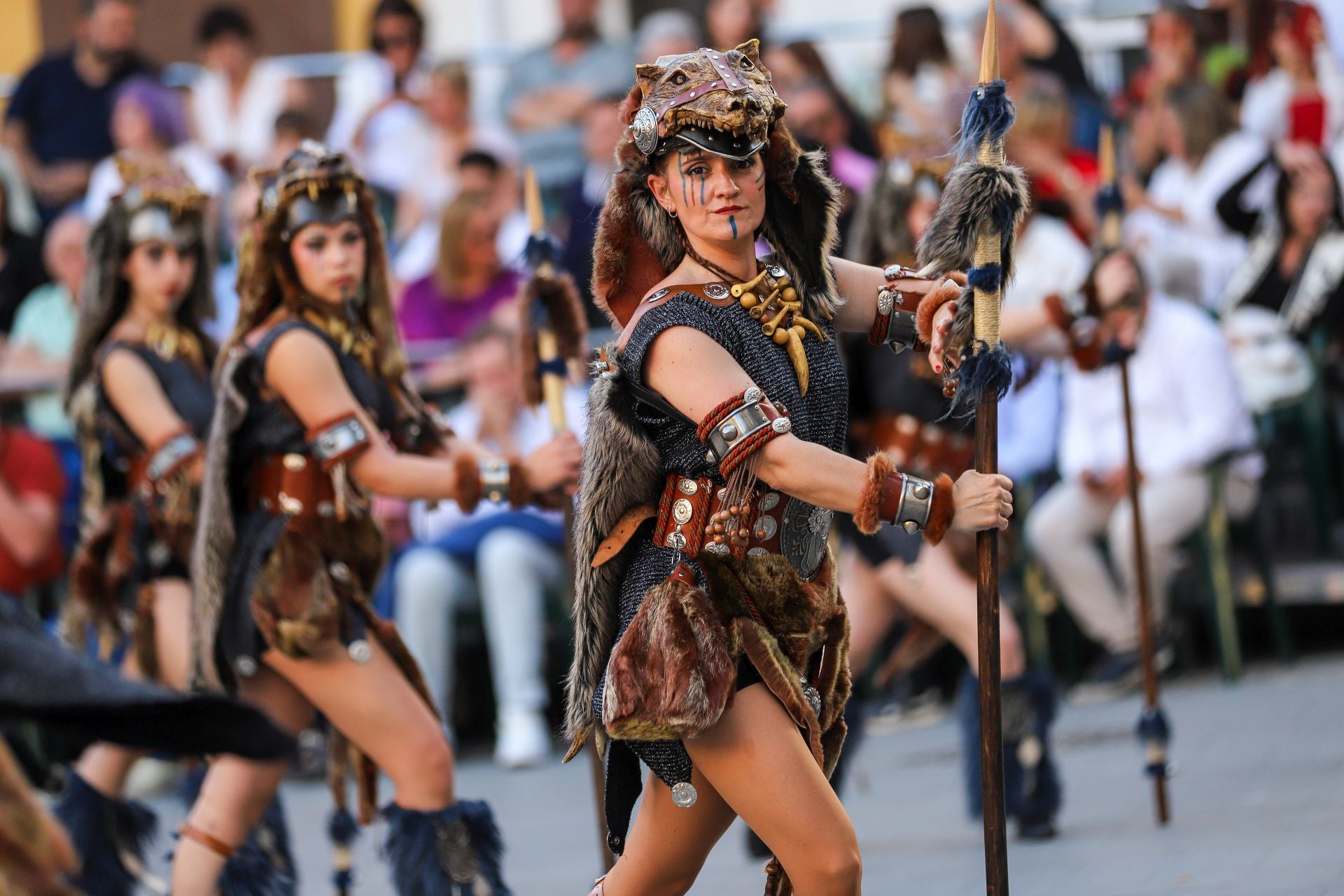 El desfile de Moros y Cristianos de Abanilla, en imágenes