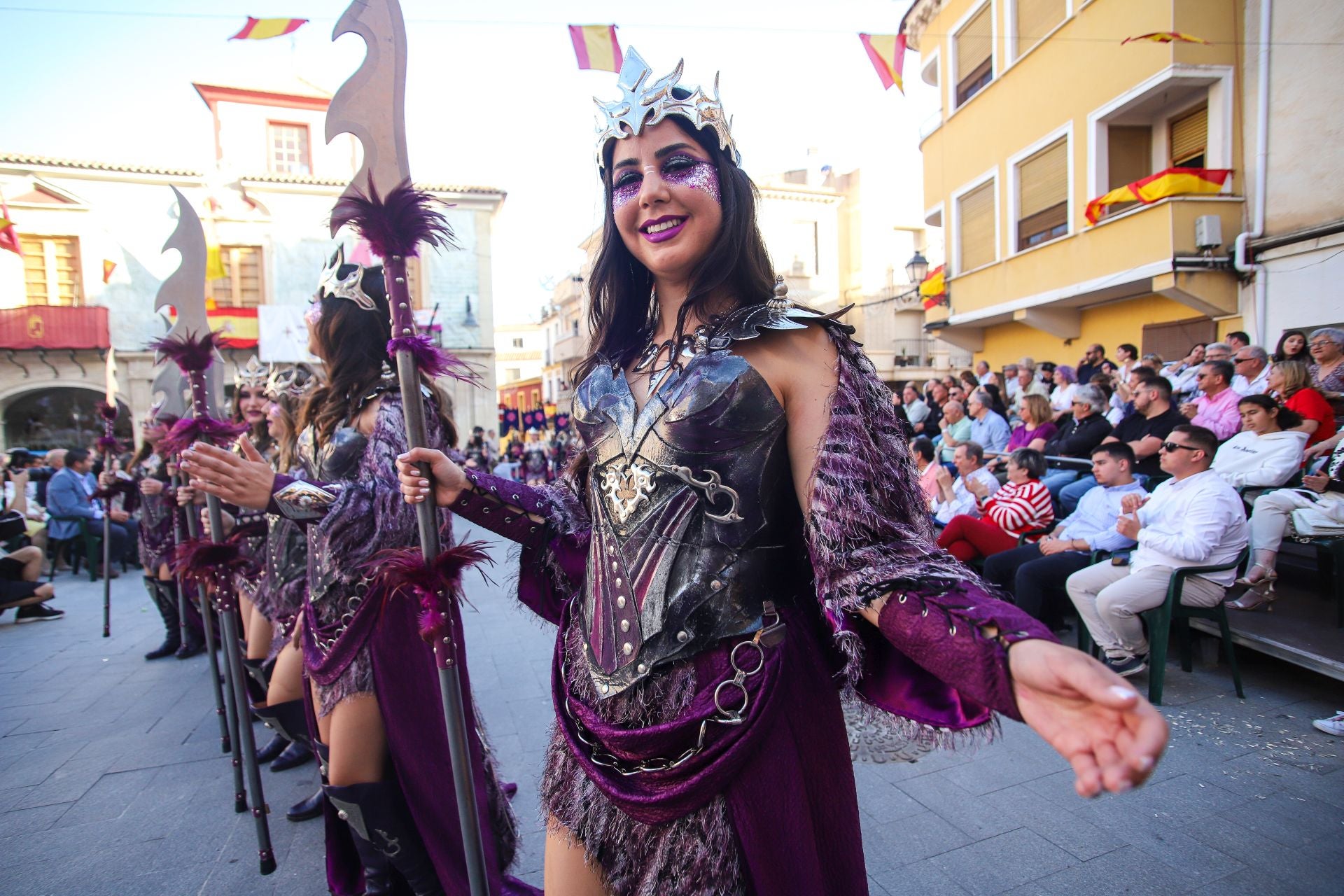 El desfile de Moros y Cristianos de Abanilla, en imágenes