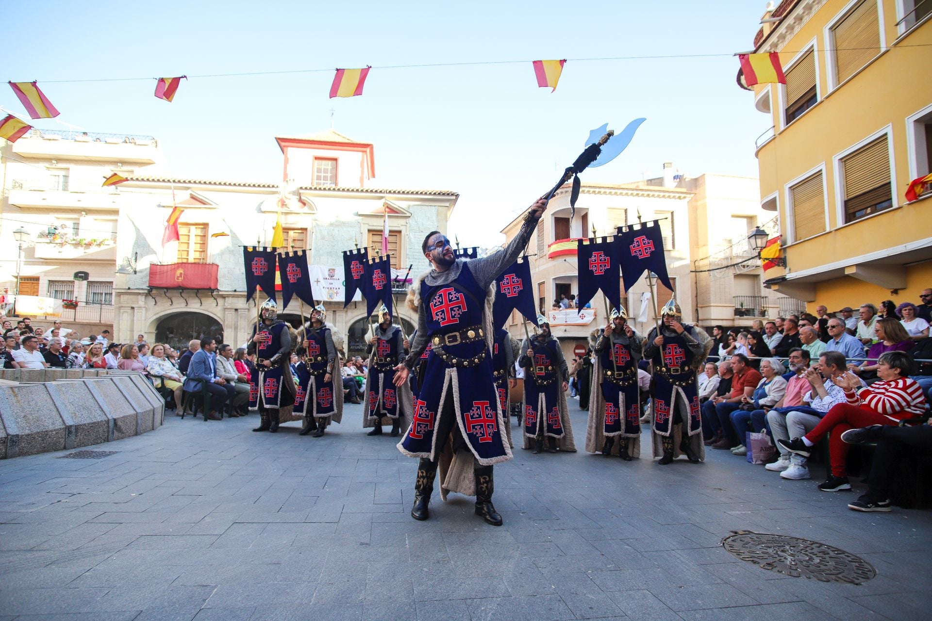 El desfile de Moros y Cristianos de Abanilla, en imágenes