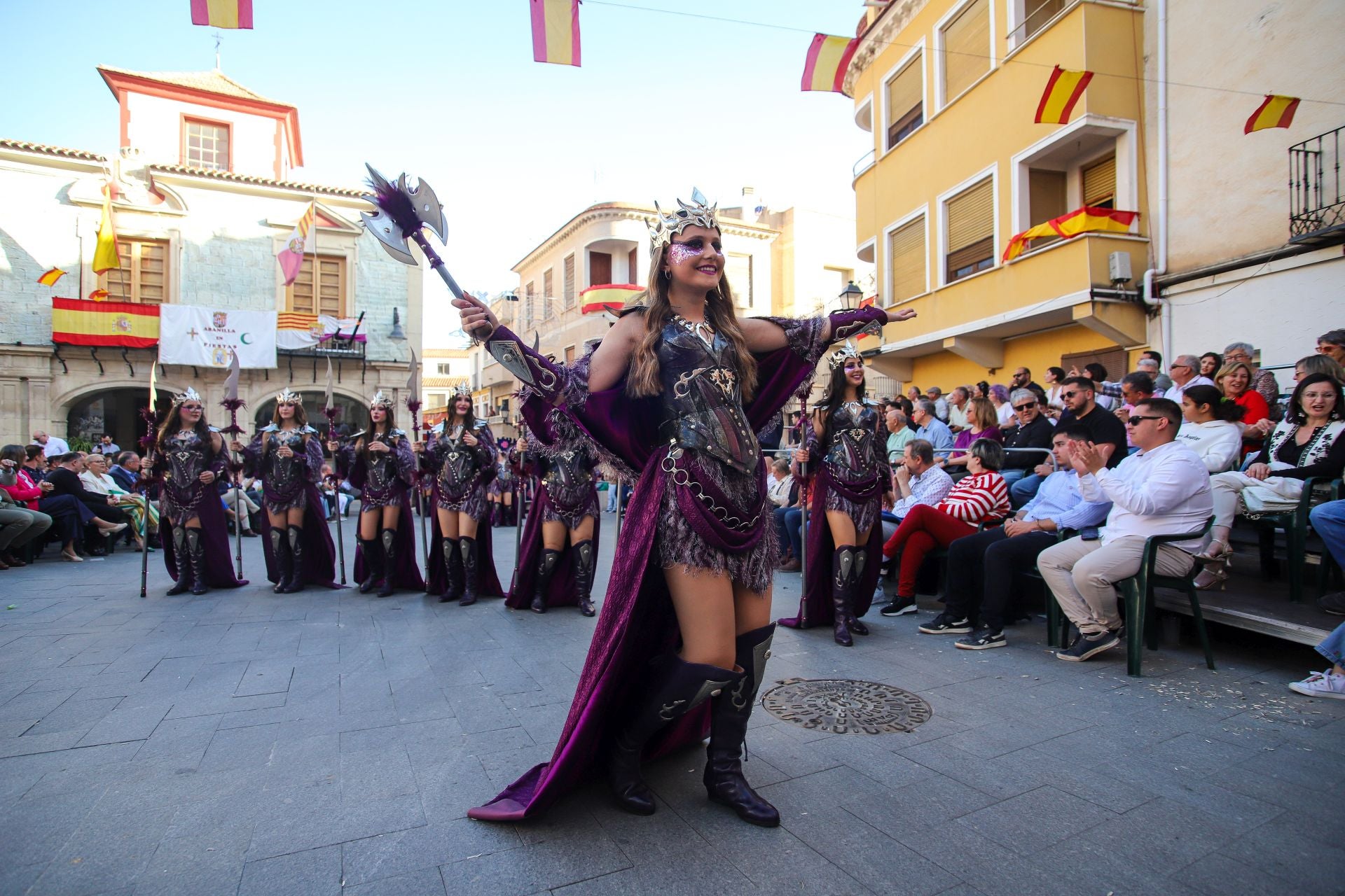 El desfile de Moros y Cristianos de Abanilla, en imágenes