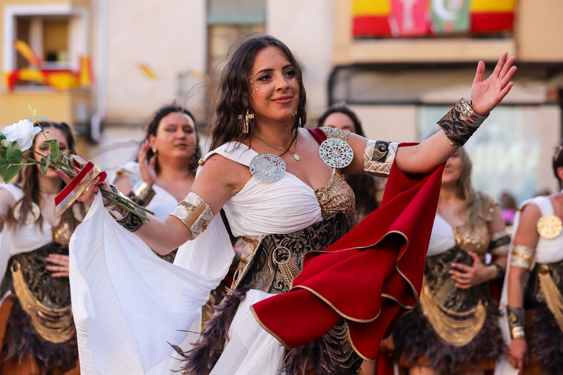El desfile de Moros y Cristianos de Abanilla, en imágenes