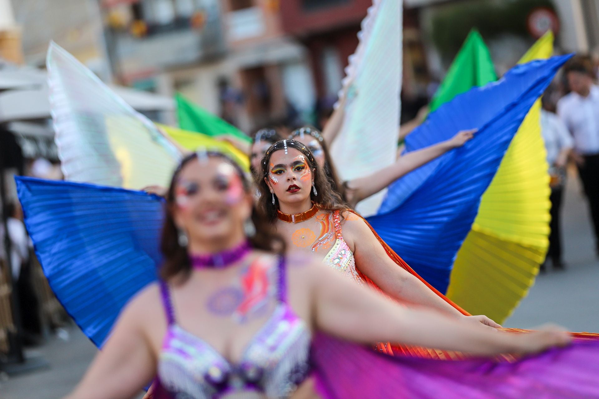 El desfile de Moros y Cristianos de Abanilla, en imágenes