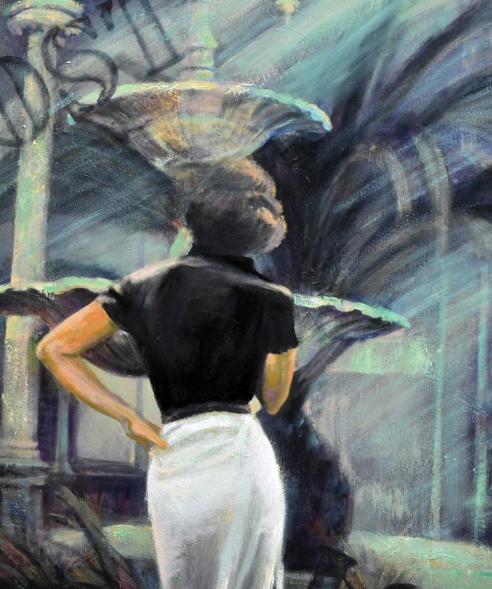 Imagen secundaria 2 - Detalles de algunas obras de la exposición. 