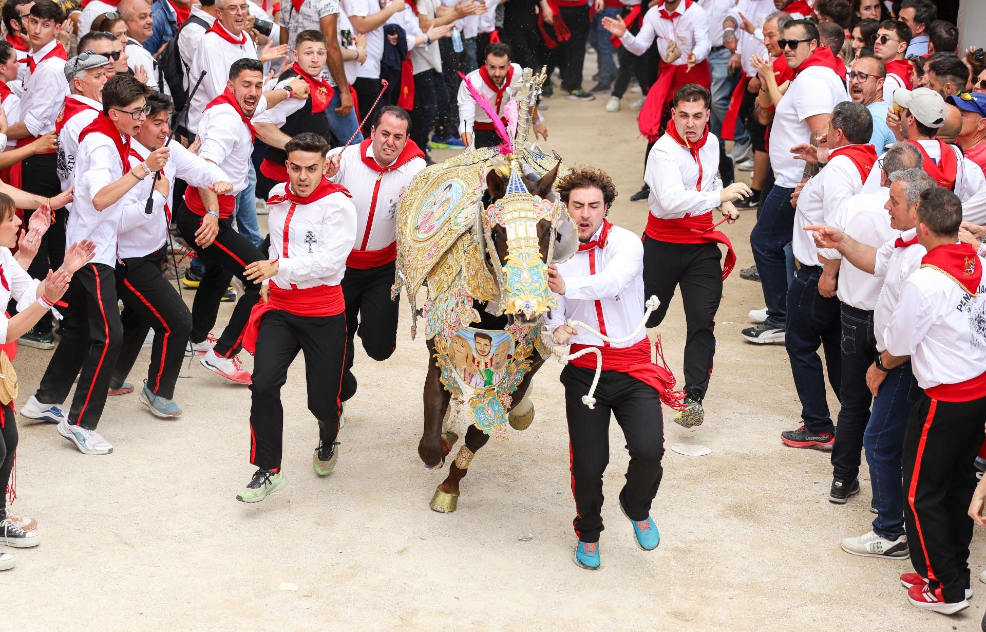 La carrera de los Caballos del Vino 2025, en imágenes