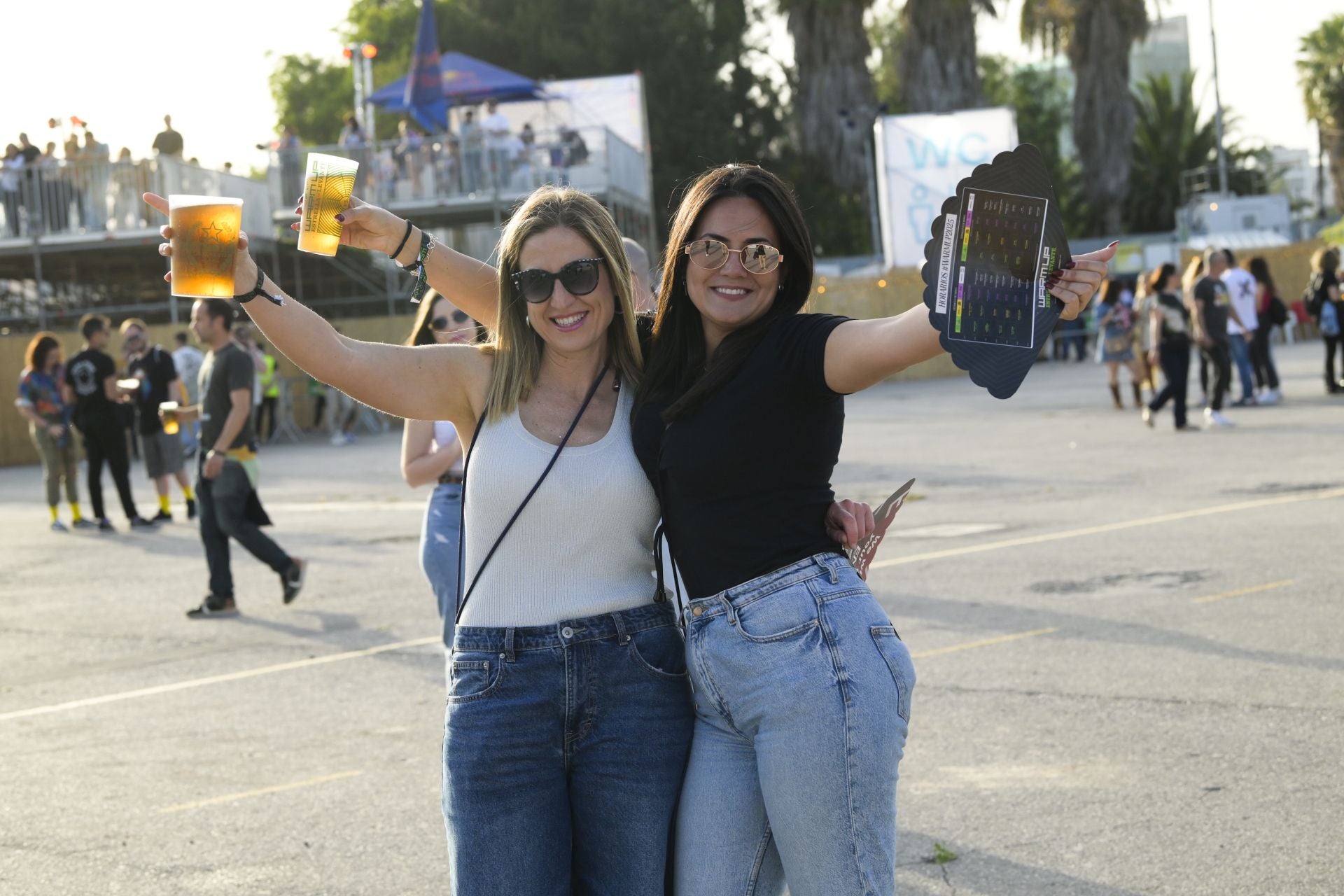 El ambiente de fiesta en la primera jornada del Warm Up de Murcia, en imágenes